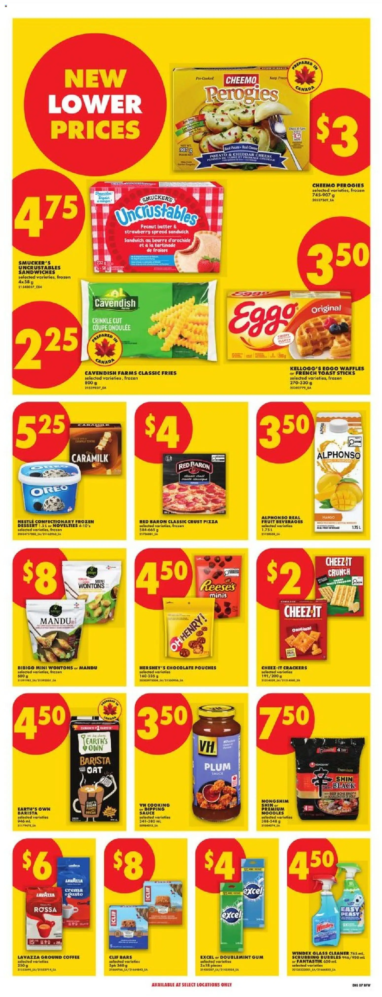 No Frills flyer valid from Aug 13, 2026 | Page: 15 | Products: Dessert, Coffee, Pizza, Ground coffee