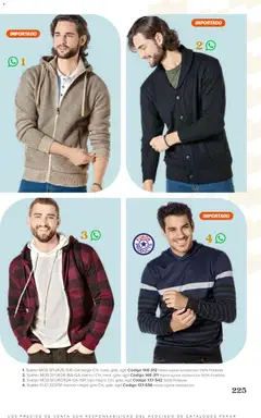 Vista previa de SC Pakar catálogo Ropa, nuevo folleto de la tienda, válido en México a partir del 31/07/2026 | Página: 225 | Productos: Suéter