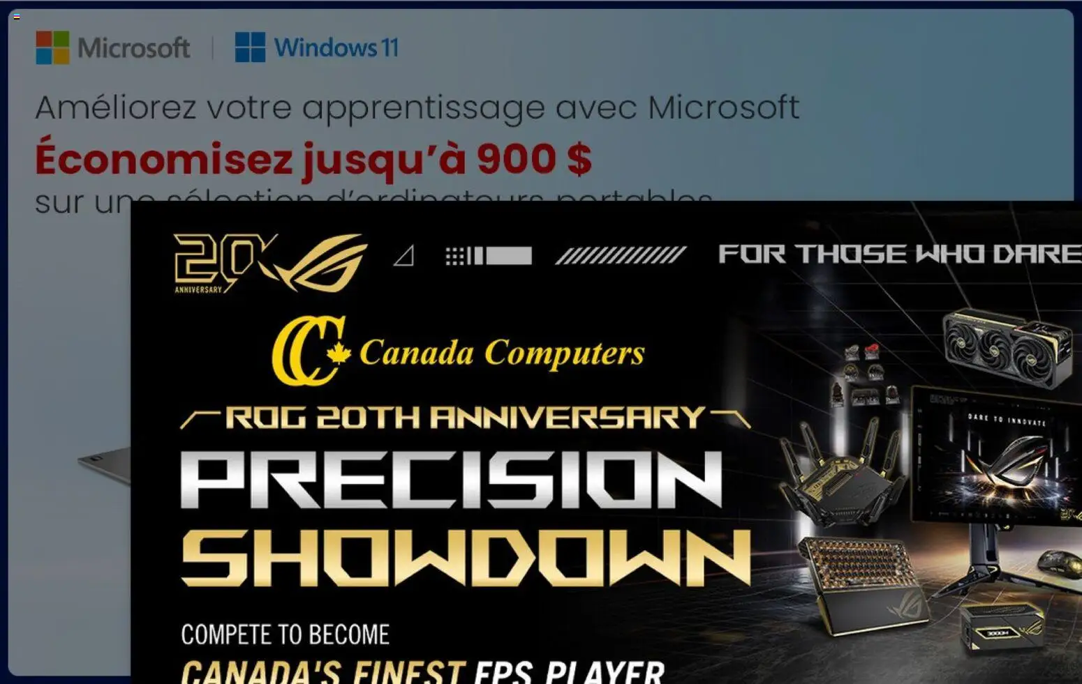 Canada Computers flyer valid from Aug 28, 2026 | Page: 1 | Products: Player