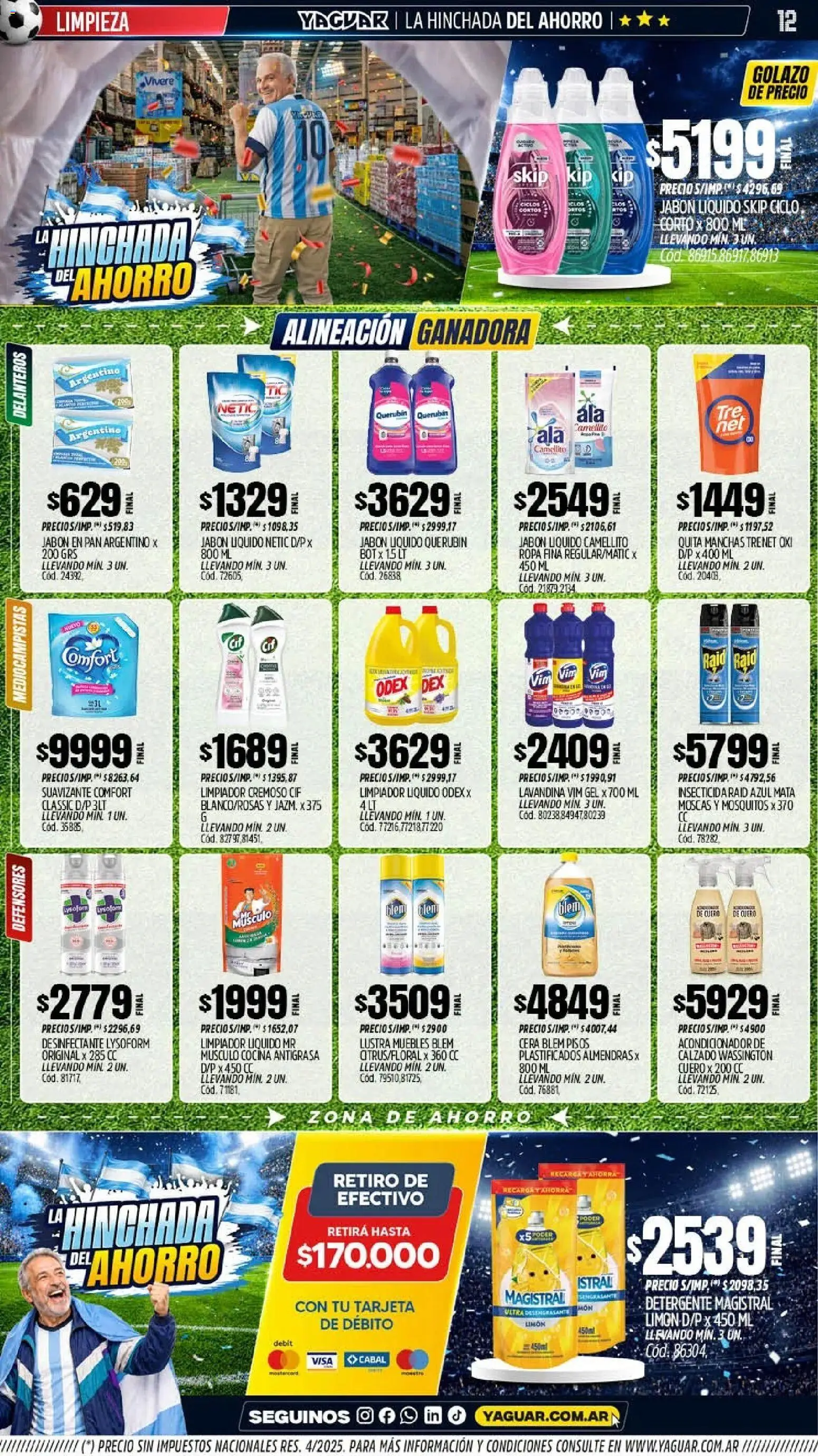Yaguar - Oferta Semanal San Juan │ válido desde el 08.06.2026 | Página: 13 | Productos: Cocina, Insecticida, Cera, Pan