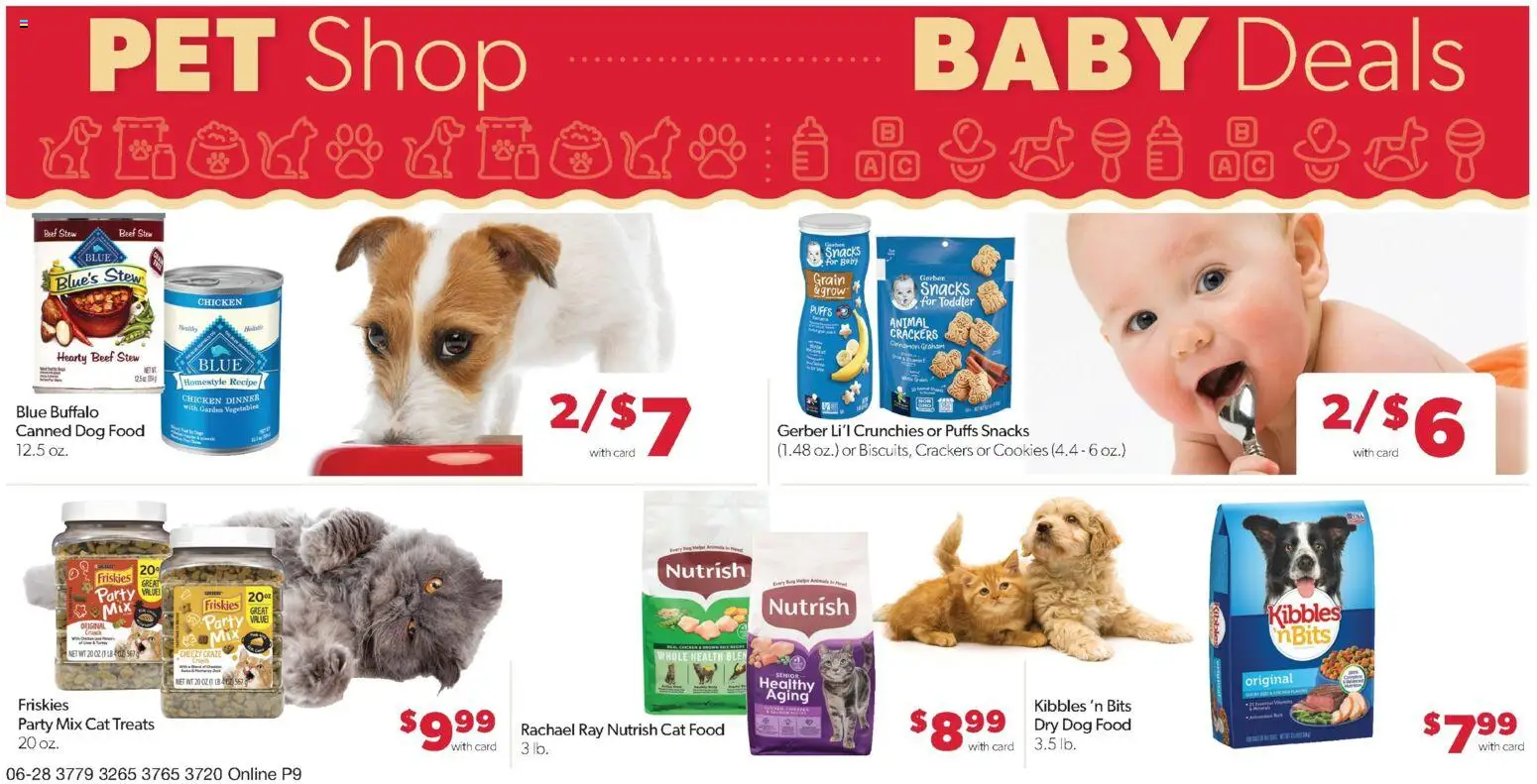Family Fare Weekly Ad - SD - valid from 06/28/2026 | Page: 14 | Products: Dog Food, Beef, Cookies, Vegetables