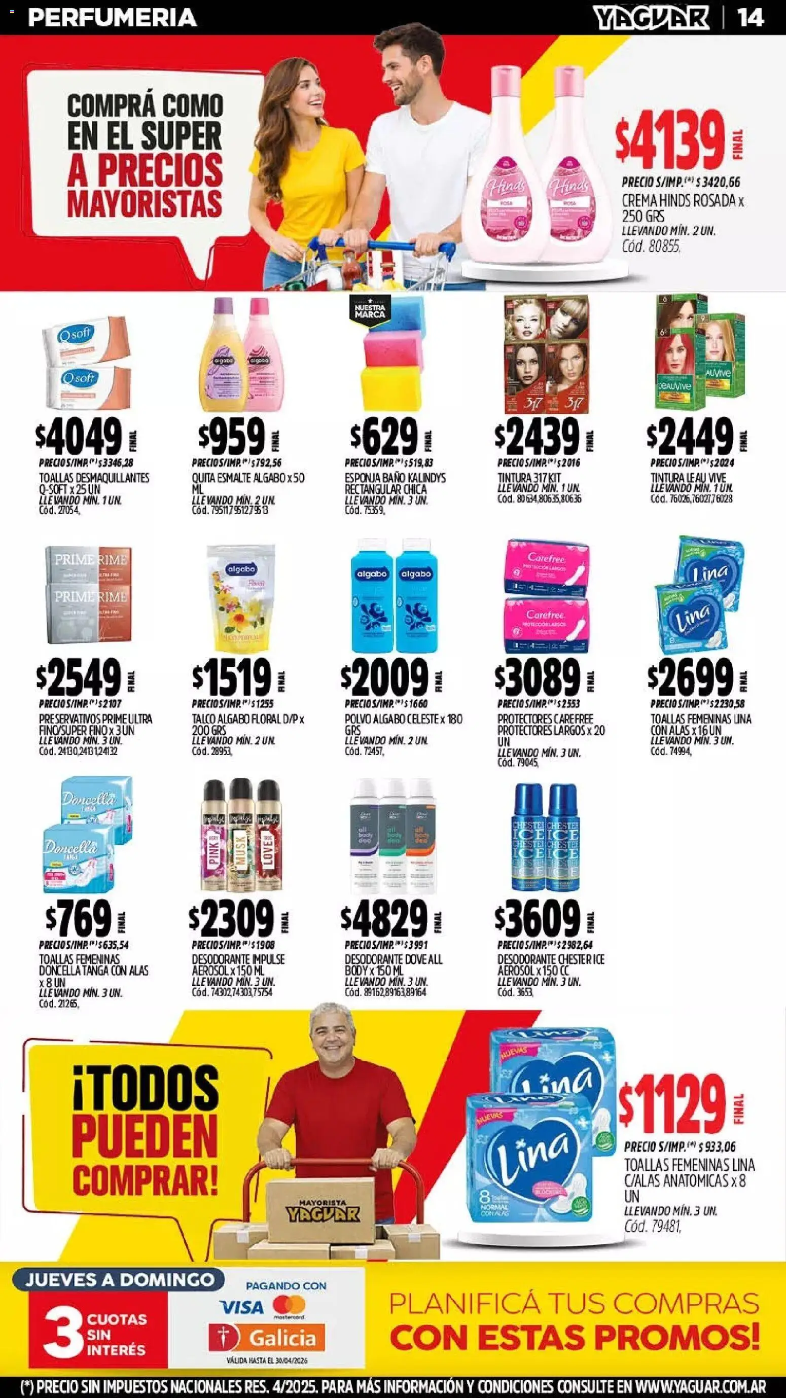 Yaguar - Oferta Semanal Chaco │ válido desde el 04.05.2026 | Página: 14