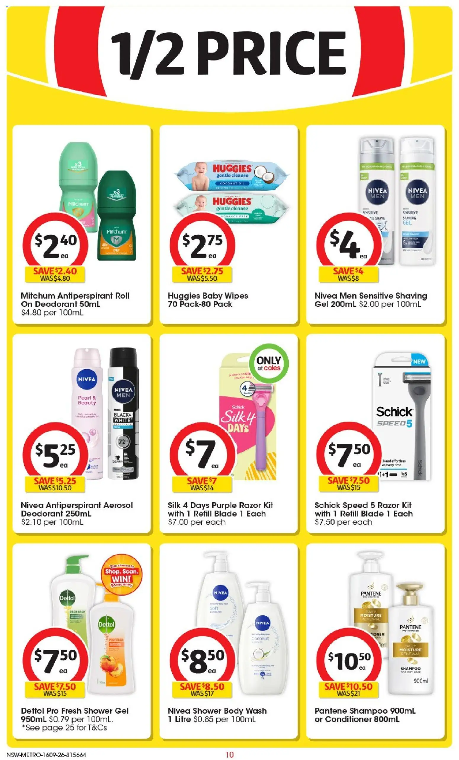 Coles catalogue - valid from 16/09/2026 | Page: 11 | Products: Shower, Shampoo, Coconut, Coconut oil