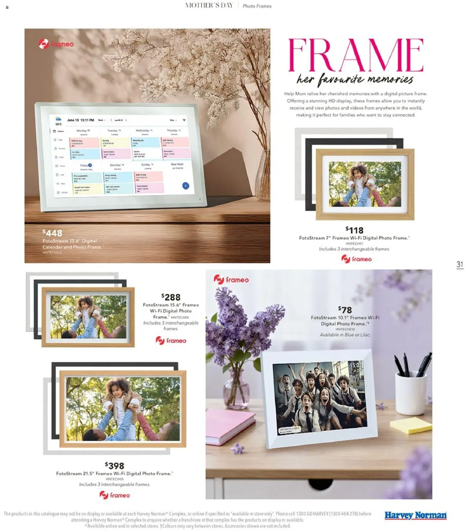Harvey Norman catalogue - valid from 01.05.2026 | Page: 31 | Products: Picture, Accessories, Digital