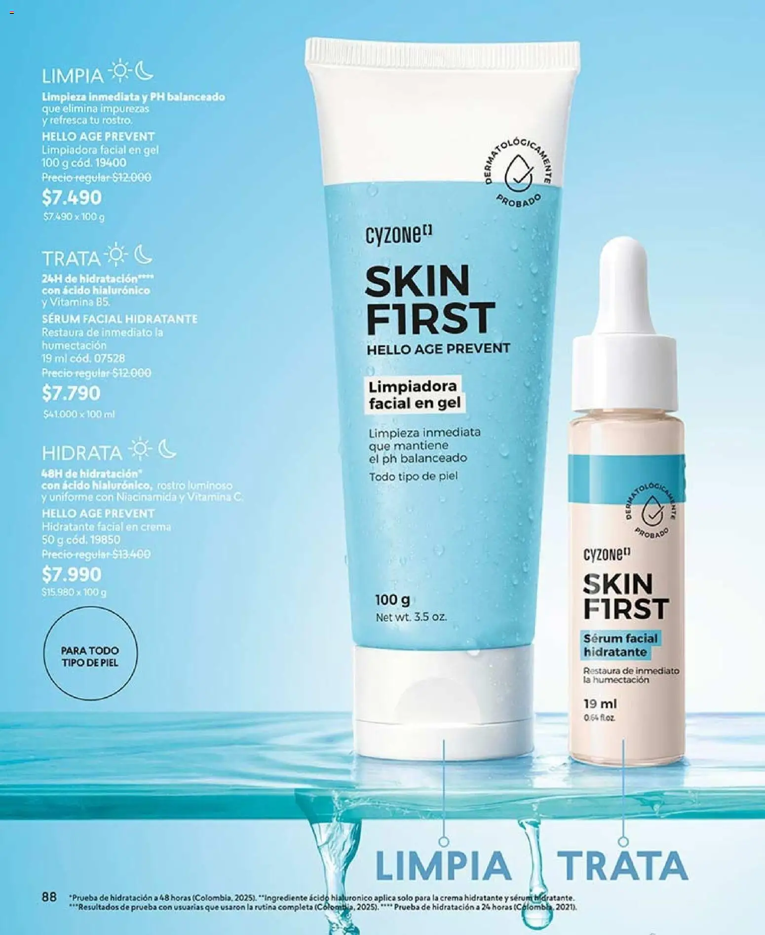Catálogo CyZone Campaña 12 │ válido desde el 06.07.2026 | Página: 92 | Productos: Crema, Serum