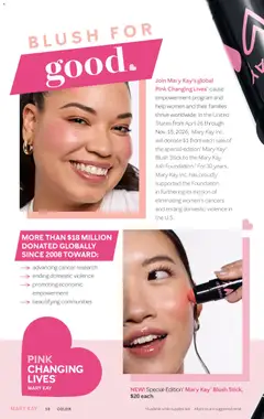 Preview of Mary Kay weekly ads valid from 16.05.2026 | Page: 10 | Products: Foundation, Blush