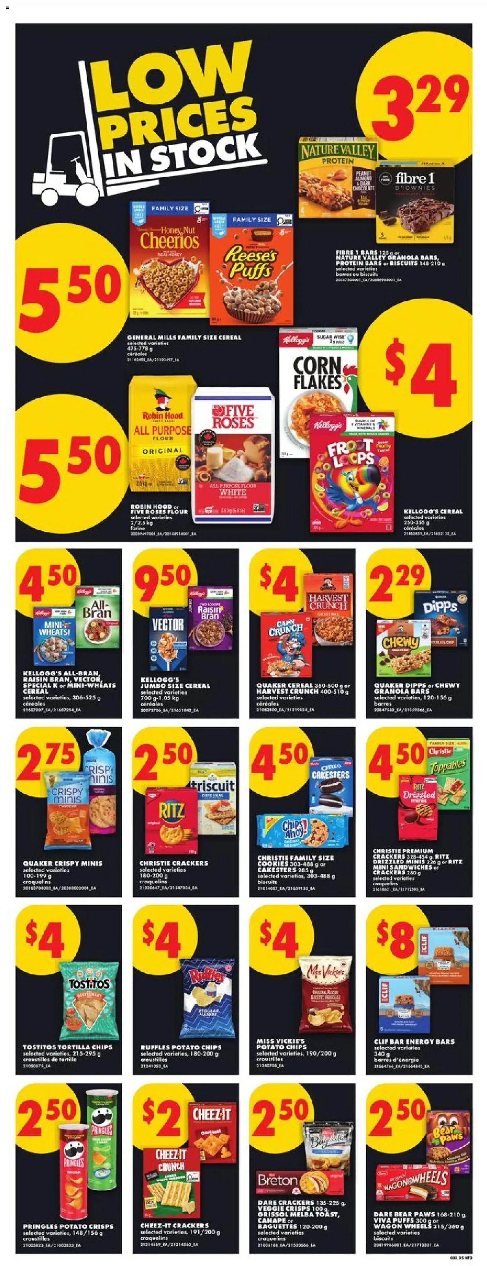 No Frills flyer valid from 14.05.2026 | Page: 10 | Products: Chips, Cookies, Flakes