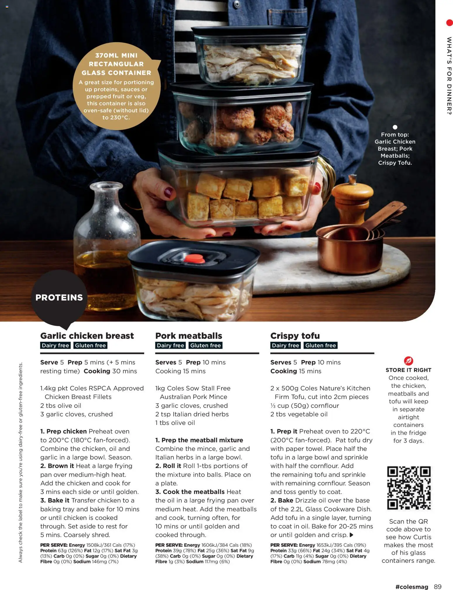 Coles catalogue - valid from 01/07/2026 | Page: 89 | Products: Oil, Olive oil, Coat, Garlic