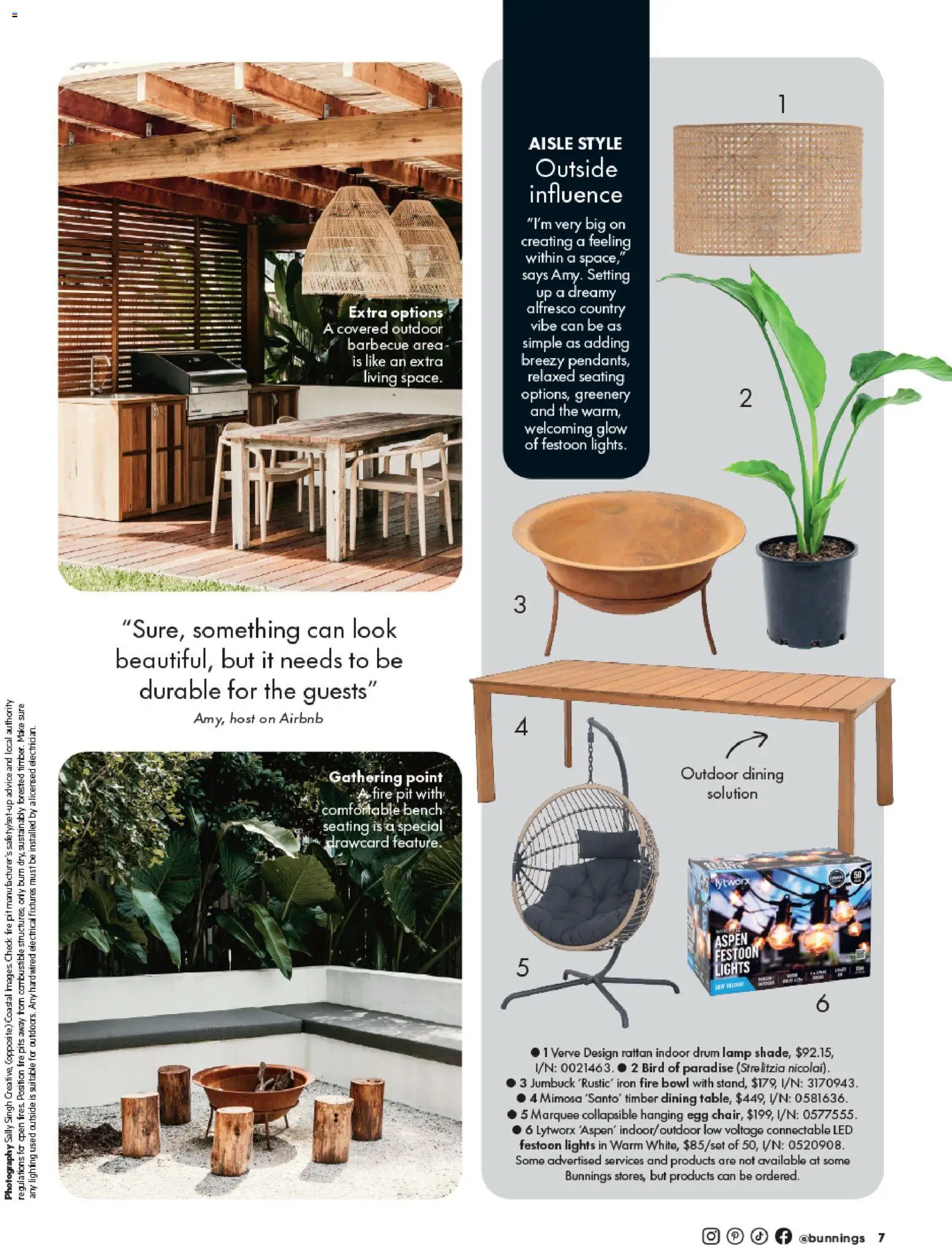 Bunnings Warehouse catalogue - valid from 01/10/2026 | Page: 53 | Products: Lamp, Lighting, Iron, Bench