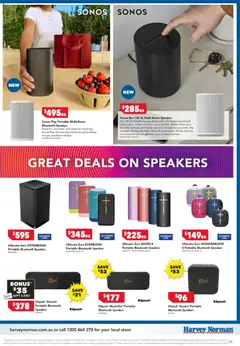 Preview of Harvey Norman Epic Audio  - valid from 14.05.2026 | Page: 3 | Products: Accessories, Portable, Stereo
