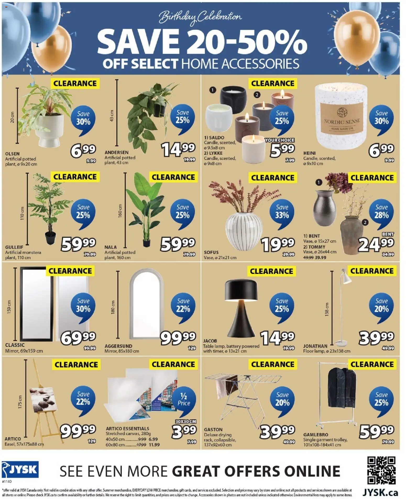 JYSK flyer valid from Sep 10, 2026 | Page: 14 | Products: Table, Battery