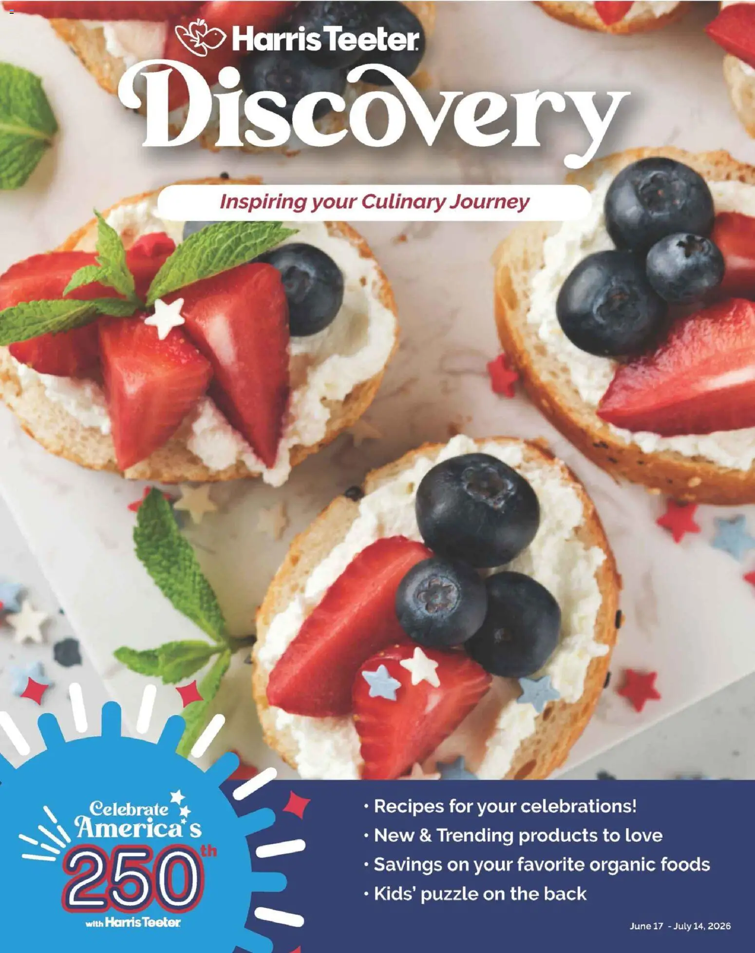 Harris Teeter Monthly Ad - valid from 17.06.2026 | Page: 1