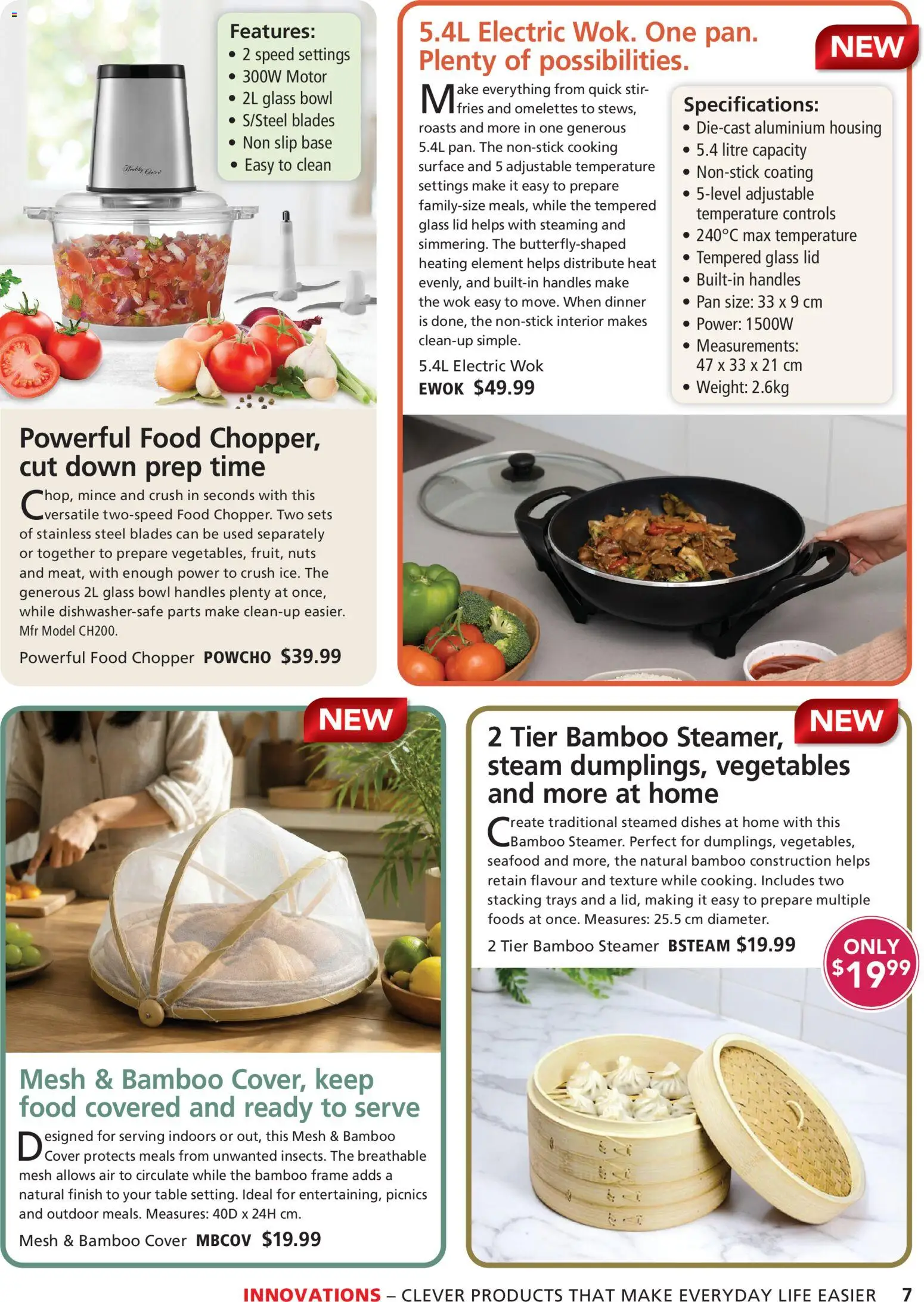 Innovations catalogue - valid from 21/09/2026 | Page: 7 | Products: Table, Nuts, Slip, Weight