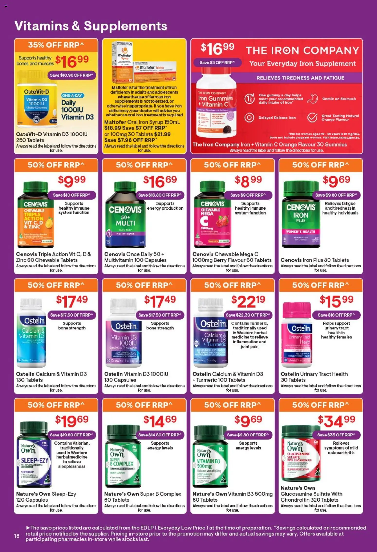 Discount Drug Stores catalogue - valid from 24/08/2026 | Page: 19 | Products: Syrup, Multivitamin, Tablets, Zinc