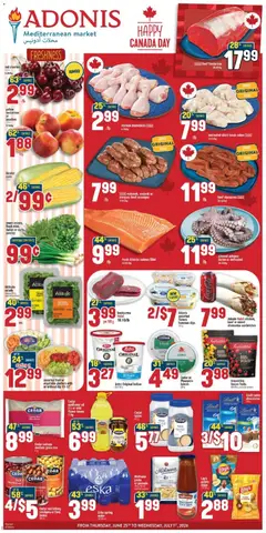 Preview of Adonis weekly flyer from shop Adonis valid from Jun 25, 2026