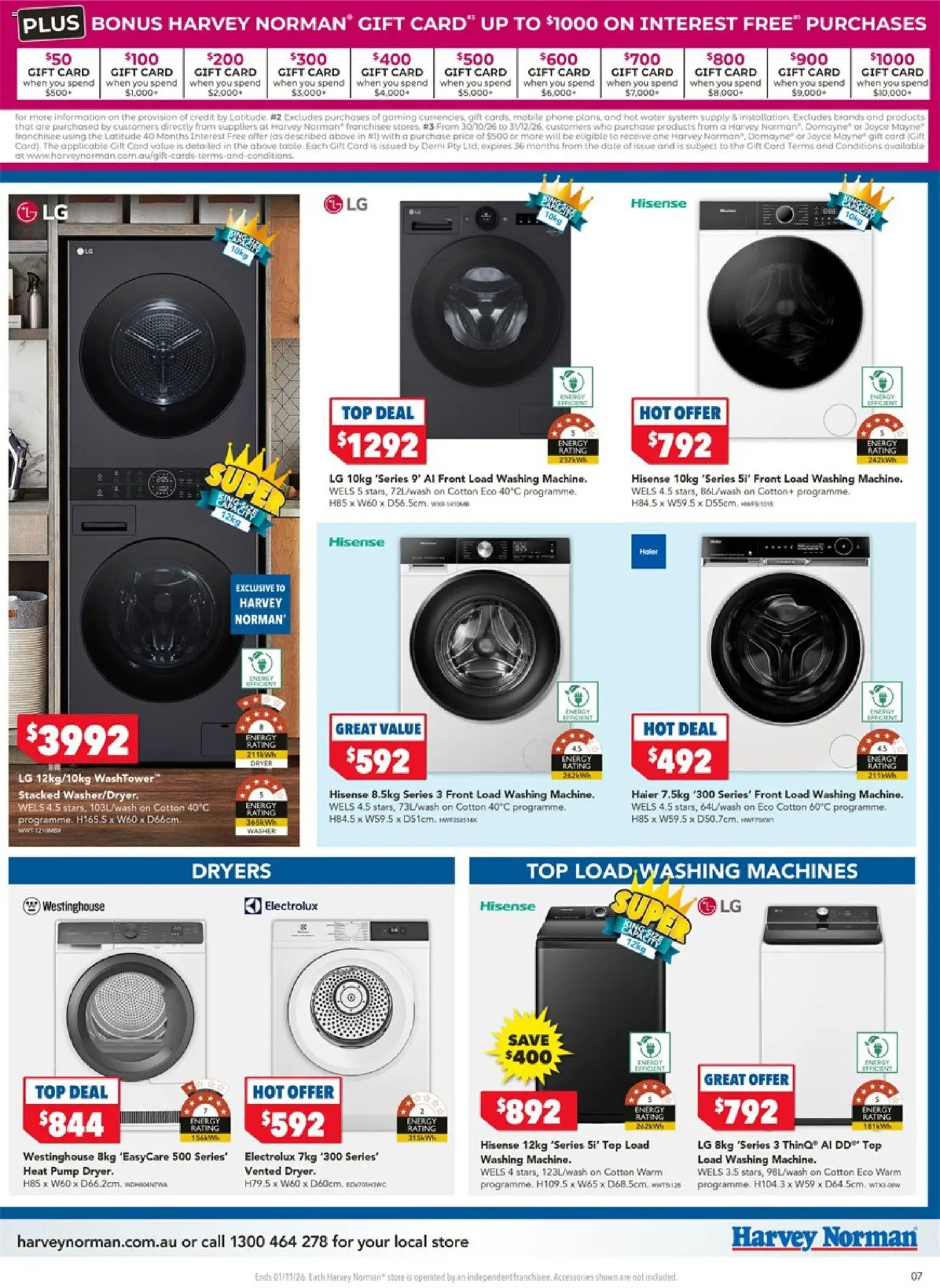 Harvey Norman catalogue - valid from 30/10/2026 | Page: 7