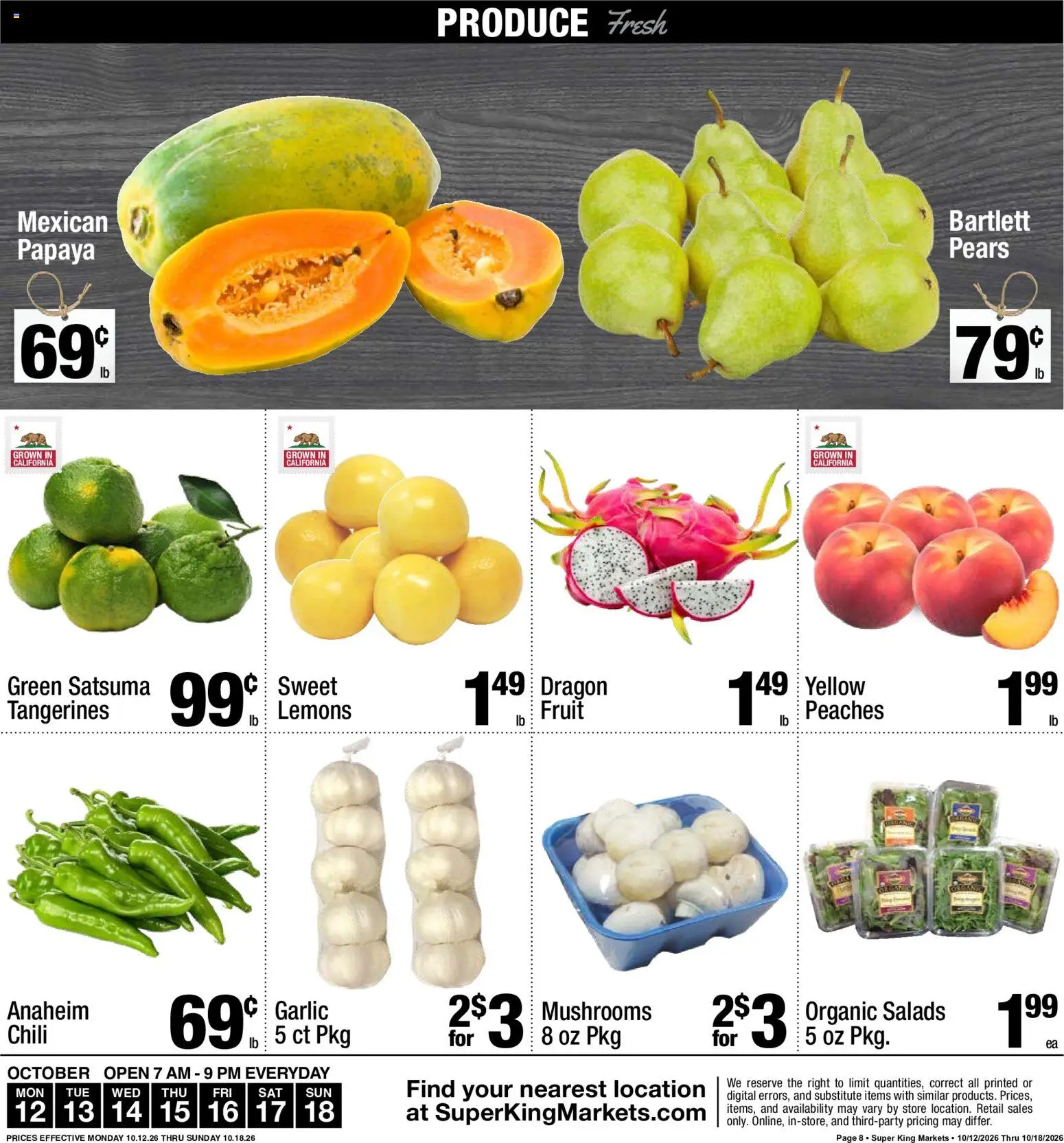 Super King Weekly Ad - valid from 10/12/2026 | Page: 8