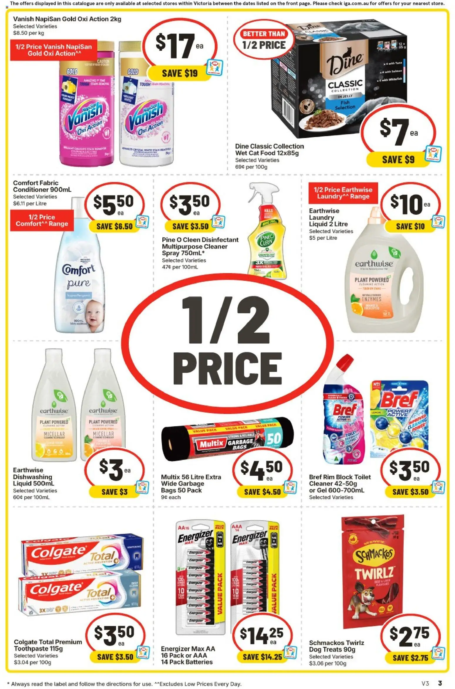IGA catalogue - valid from 29/07/2026 | Page: 4 | Products: Cleaner, Stain remover, Lemon, Laundry