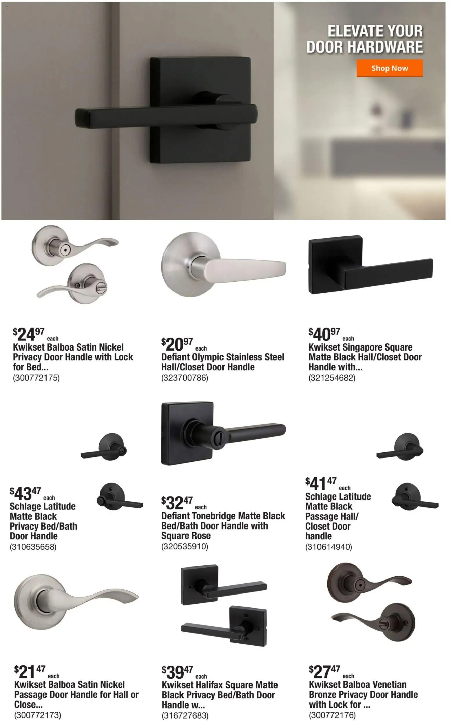 Home Depot Weekly Ad - valid from 07/09/2026 | Page: 8 | Products: Bed, Closet