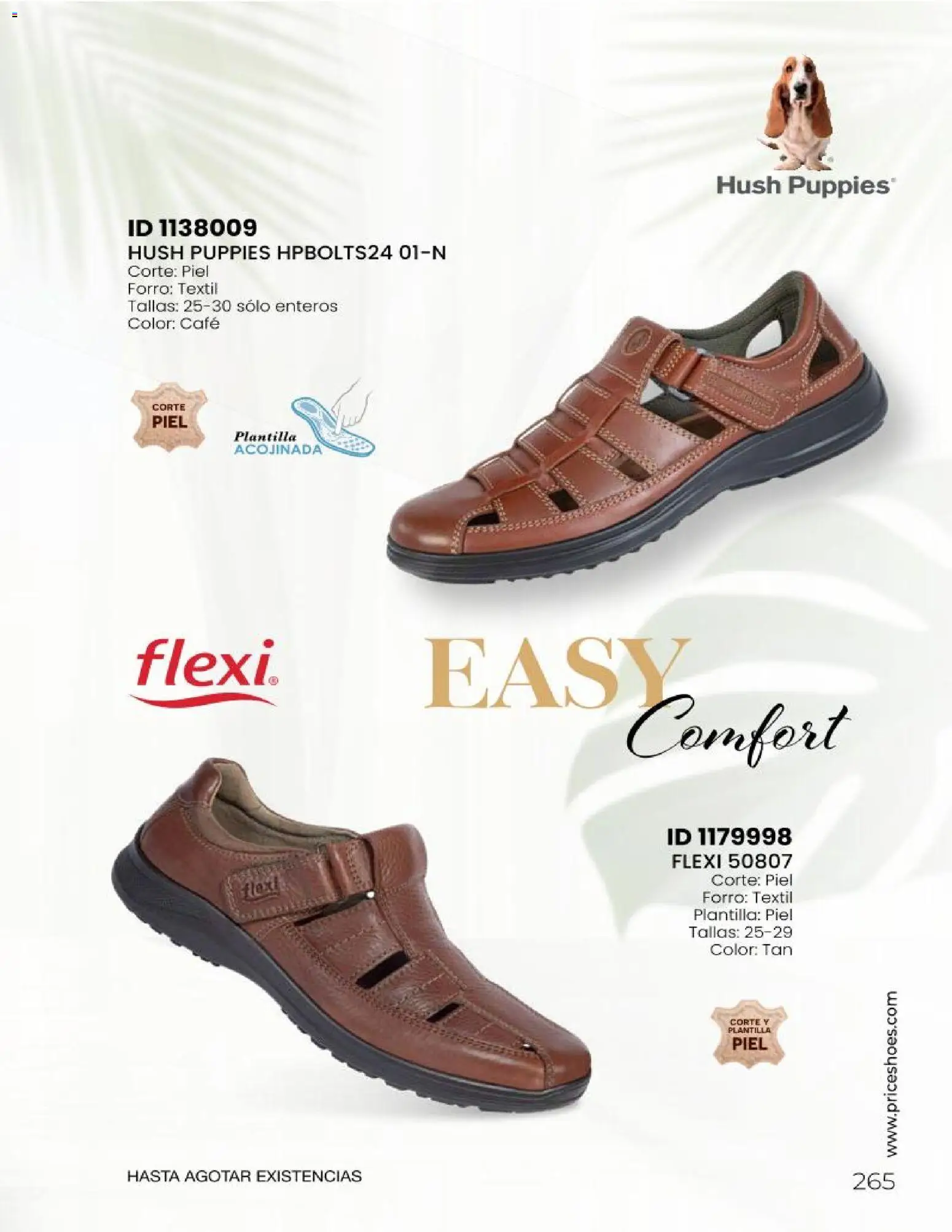 Nuevas ofertas de Price Shoes válidas en toda la República Mexicana desde el 23/06/2026. ¡Encuentra las mejores ofertas en Price Shoes catálogo Sandalias 2026! | Página: 265 | Productos: Café