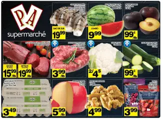 Preview of Pa Supermarché weekly flyer / circulaire from shop Pa Supermarché valid from Jul 6, 2026