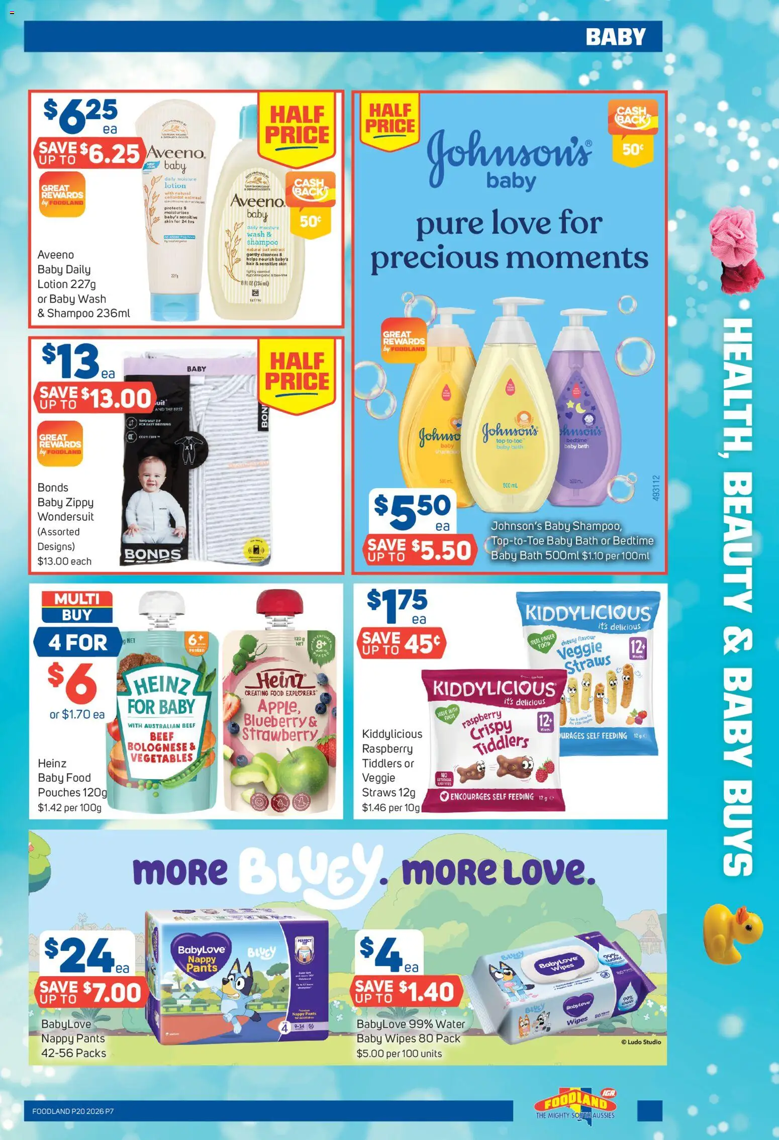 Foodland catalogue - valid from 13.05.2026 | Page: 7 | Products: Shampoo, Lotion, Vegetables, Raspberry