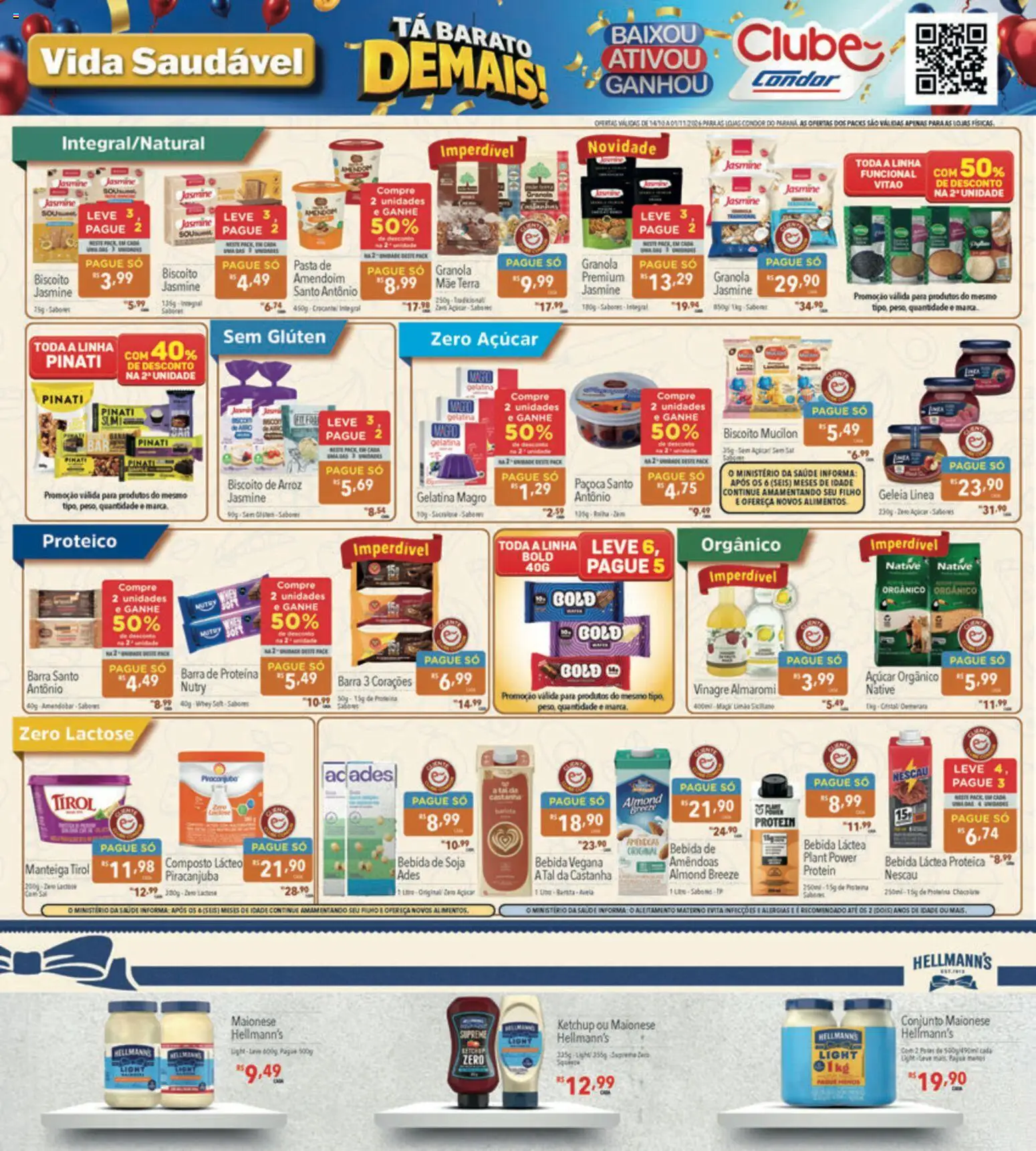 Supermercados Condor Folheto - válido de 14/10/2026 | Página: 10