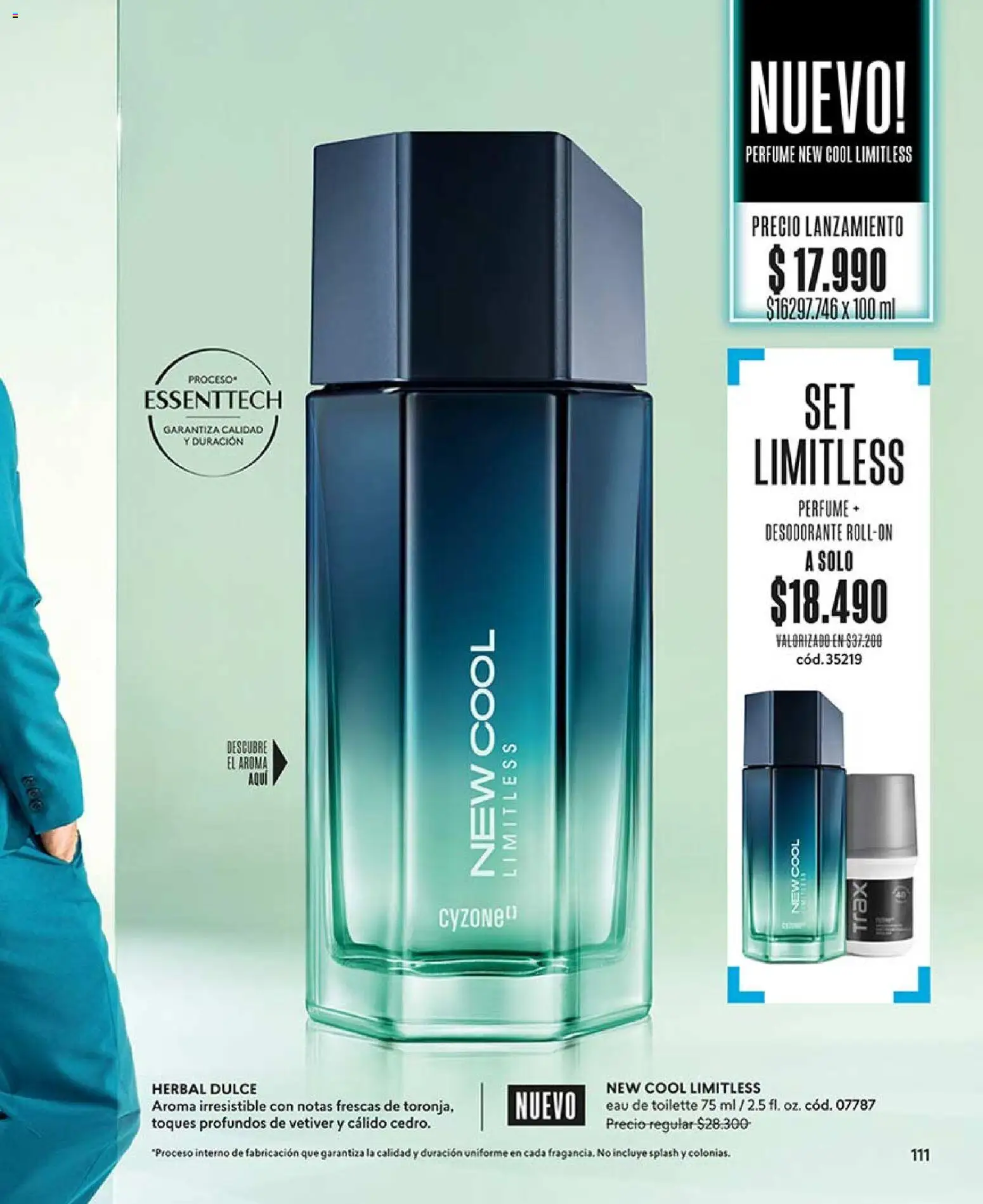 Catálogo CyZone Campaña 6 │ válido desde el 31.03.2026 | Página: 111 | Productos: Perfume, Eau de toilette, Desodorante