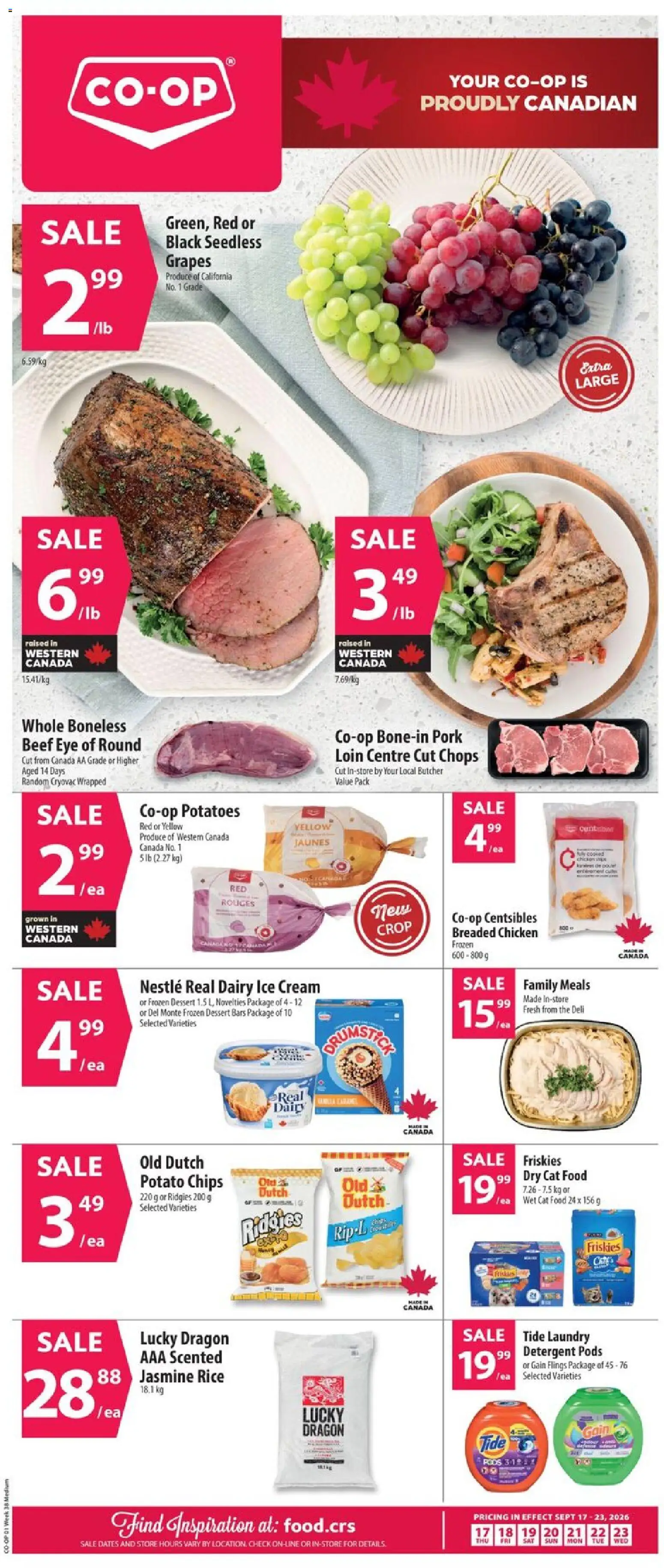 Co Op Food Thursday, September 17 Top Hampers