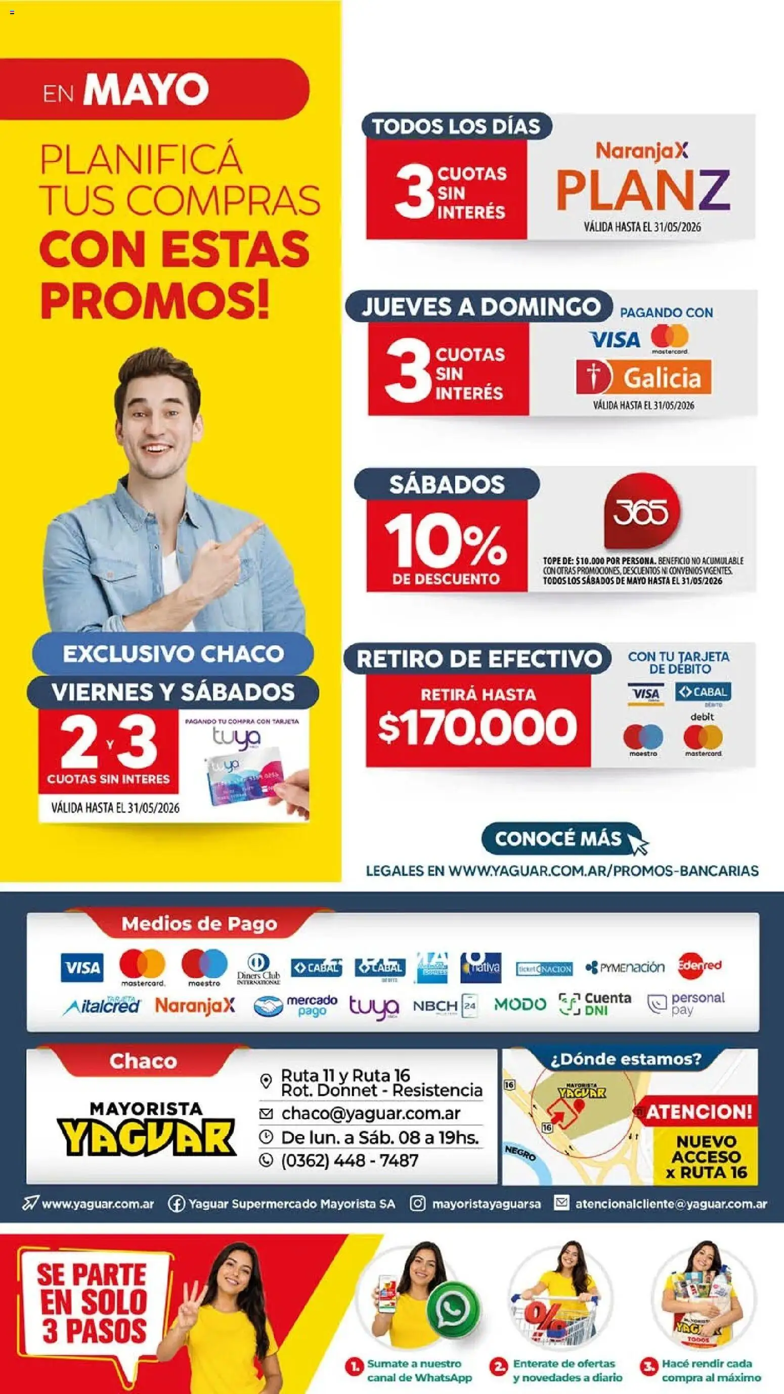Yaguar - Oferta Semanal Chaco │ válido desde el 11.05.2026 | Página: 16