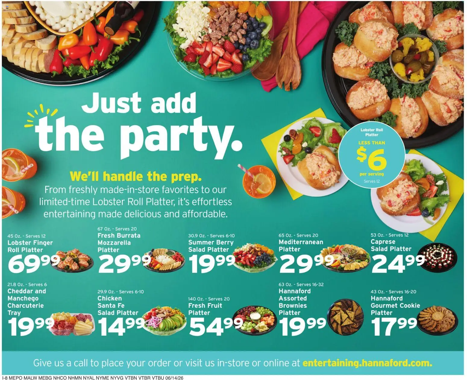 Hannaford Weekly Ad - valid from 14.06.2026 | Page: 16 | Products: Salad