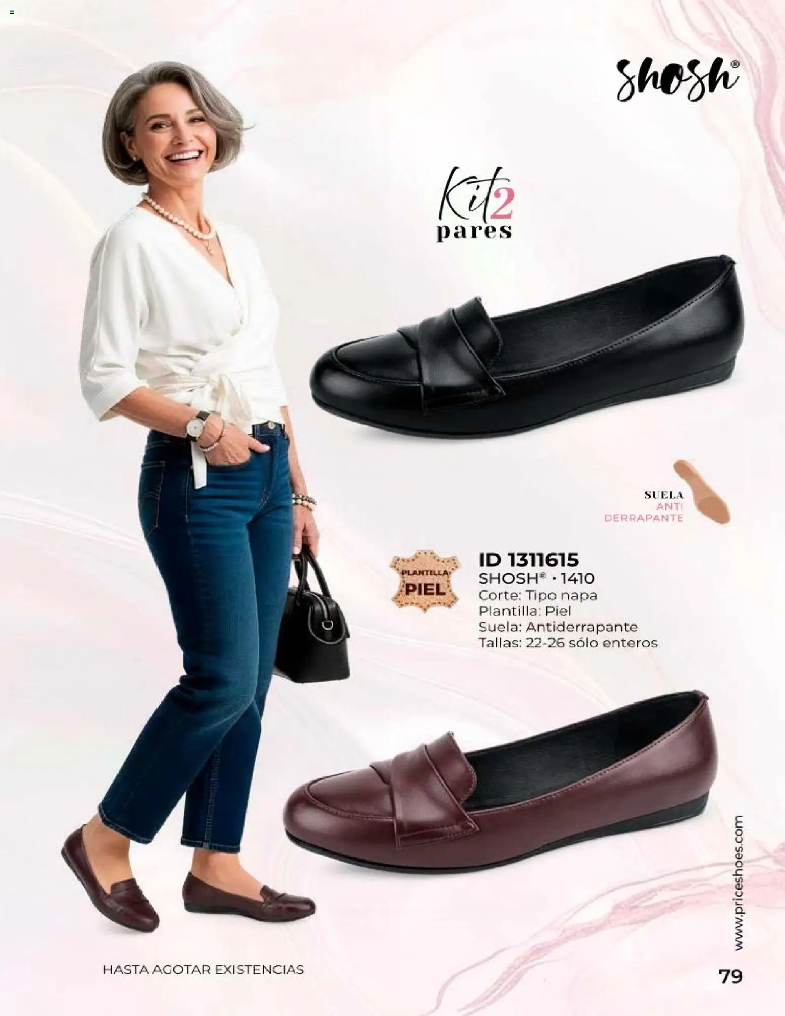 Nuevas ofertas de Price Shoes válidas en toda la República Mexicana desde el 24/08/2026. ¡Encuentra las mejores ofertas en Price Shoes catálogo Confort! | Página: 79