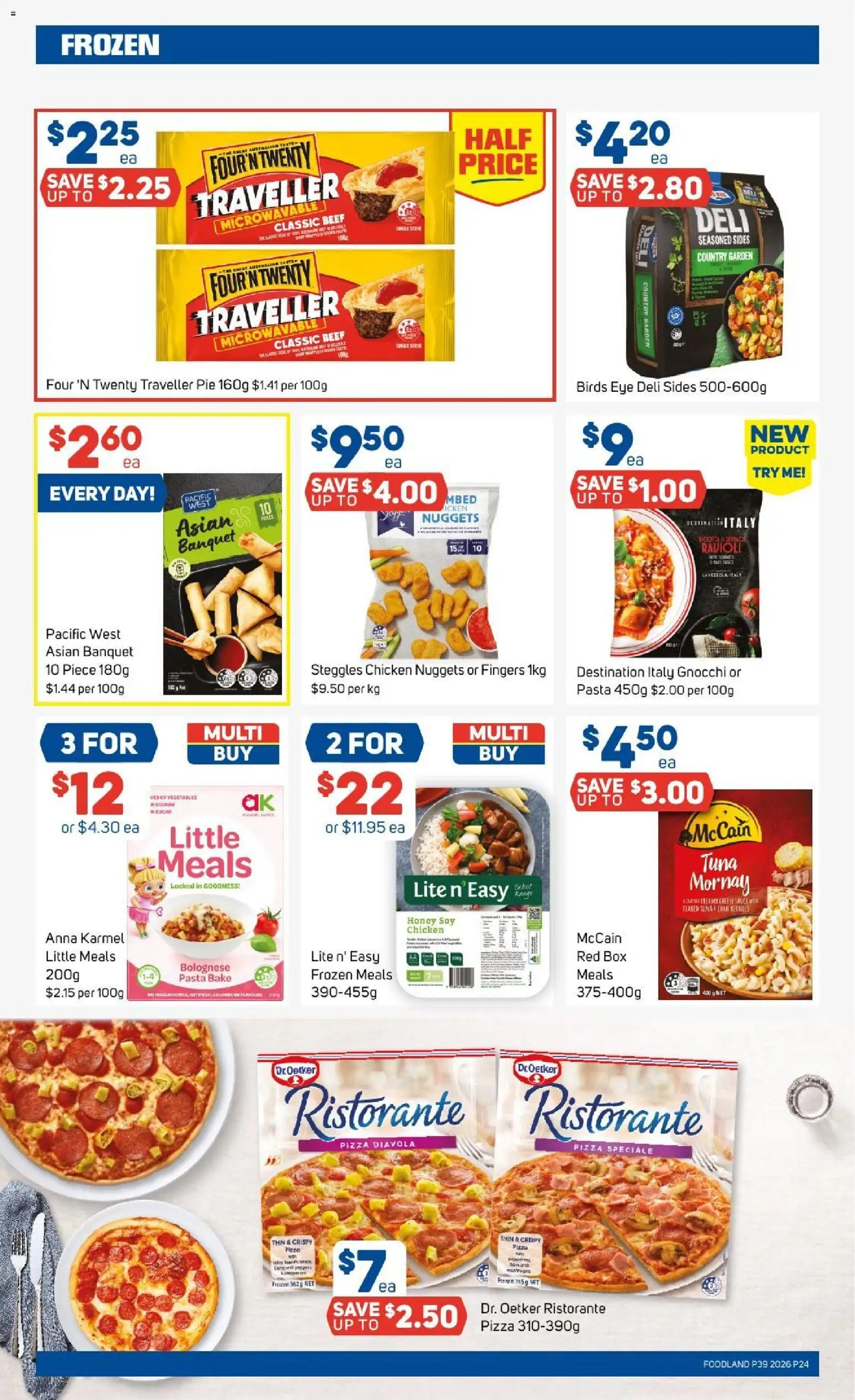 Foodland catalogue - valid from 23/09/2026 | Page: 24 | Products: Chicken, Cream, Sauce, Tuna