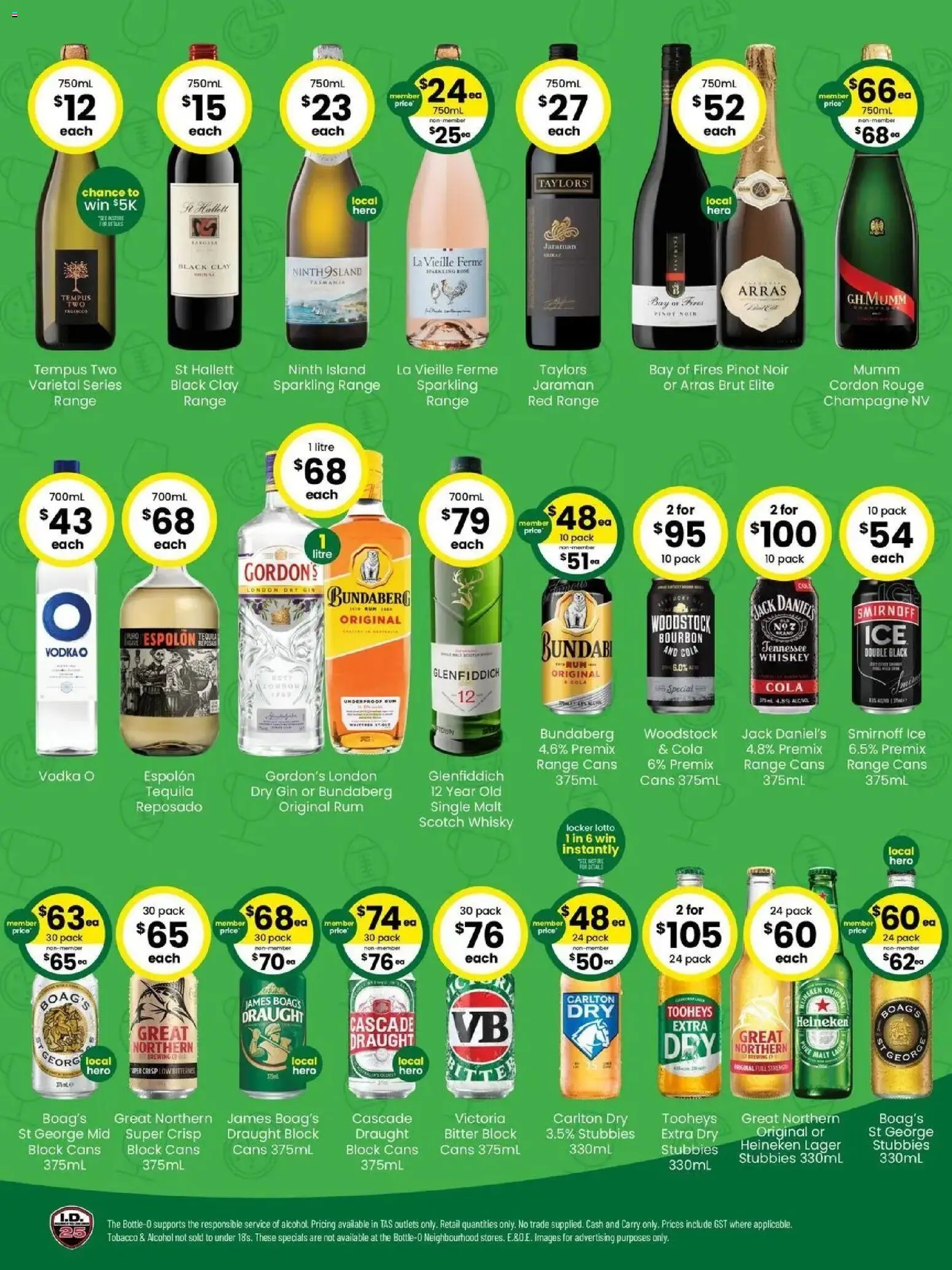The Bottle-O catalogue Hadspen - 28/09/2026 > weekly / monthly specials | Page: 2 | Products: Scotch whisky, Bourbon, Scotch, Ice