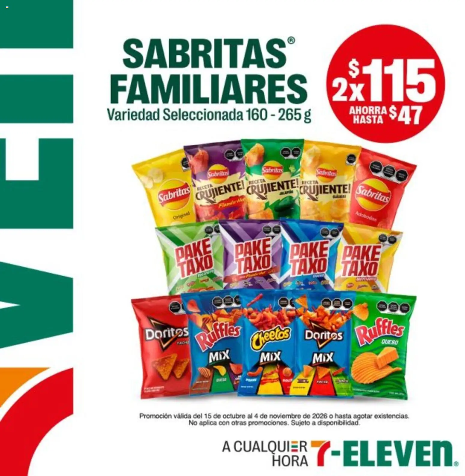 Nuevas ofertas de 7-Eleven válidas en toda la República Mexicana desde el 15/10/2026. ¡Encuentra las mejores ofertas en 7-Eleven folleto! | Página: 15