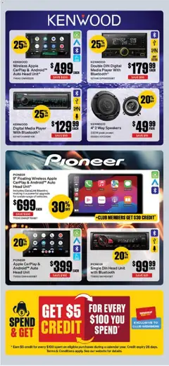 Preview of Supercheap Auto catalogue - valid from 10.06.2026 | Page: 32 | Products: Digital, Player