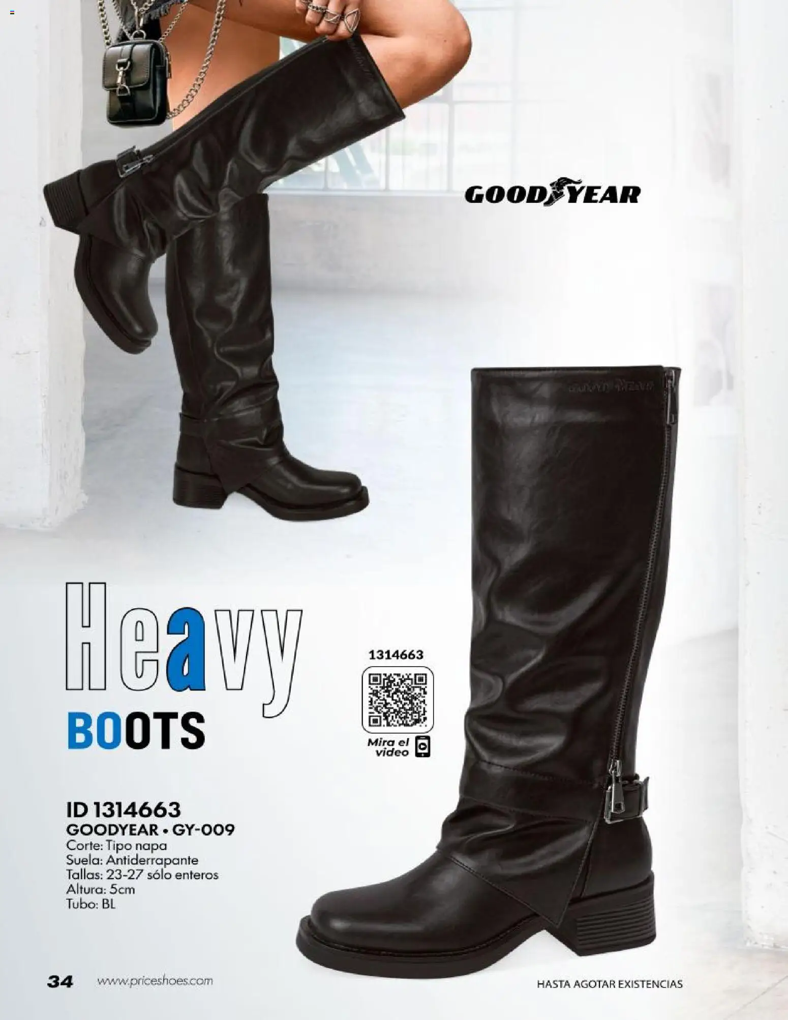 Nuevas ofertas de Price Shoes válidas en toda la República Mexicana desde el 20/10/2026. ¡Encuentra las mejores ofertas en Price Shoes catálogo Good Year! | Página: 34