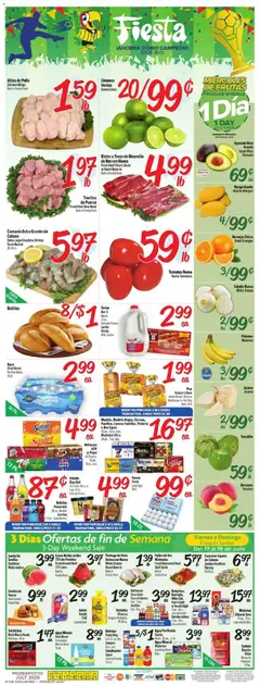 Preview of Fiesta Mart weekly ads valid from 07/15/2026 | Page: 1