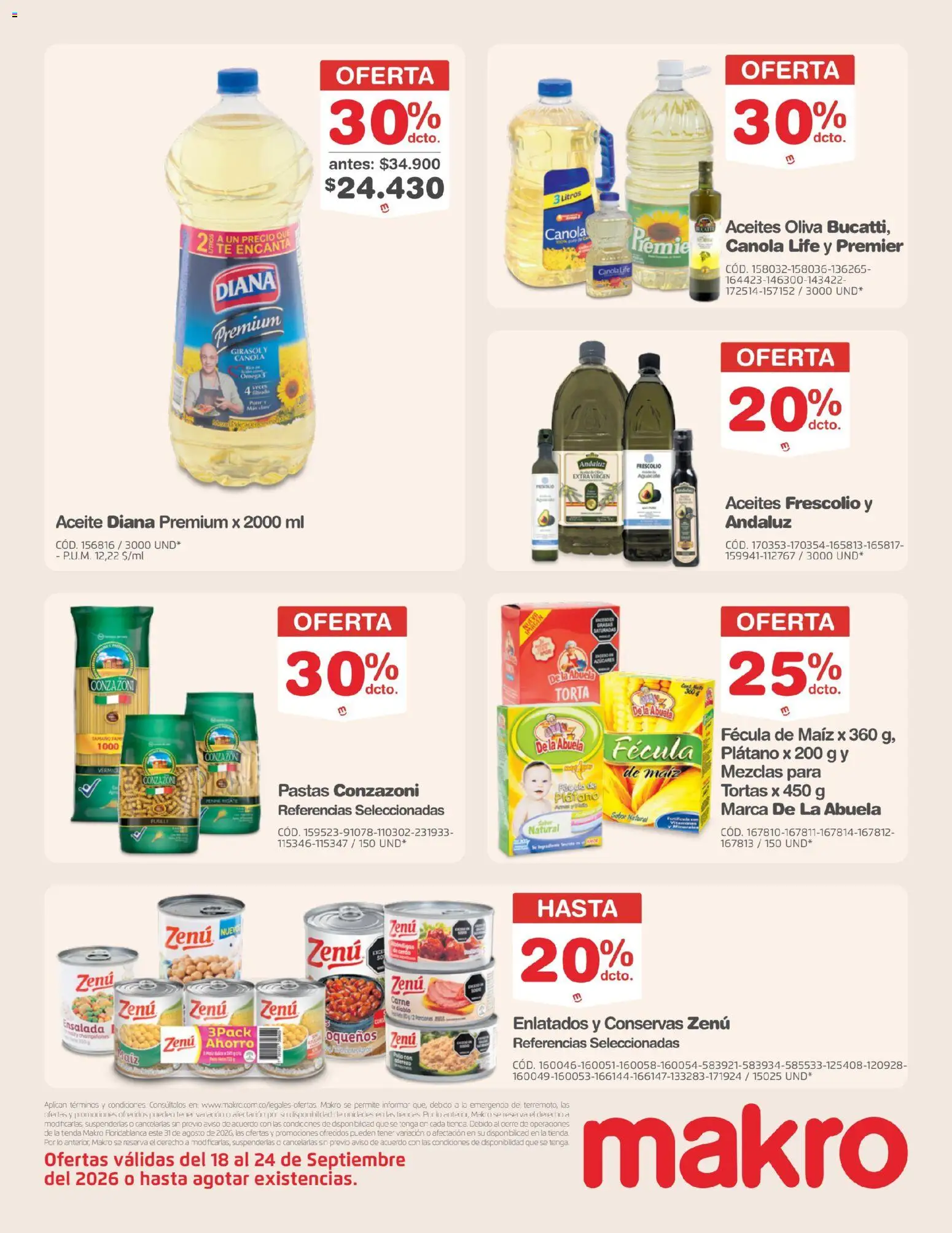 Makro revista - valida desde el 18/09/2026 | Página: 20