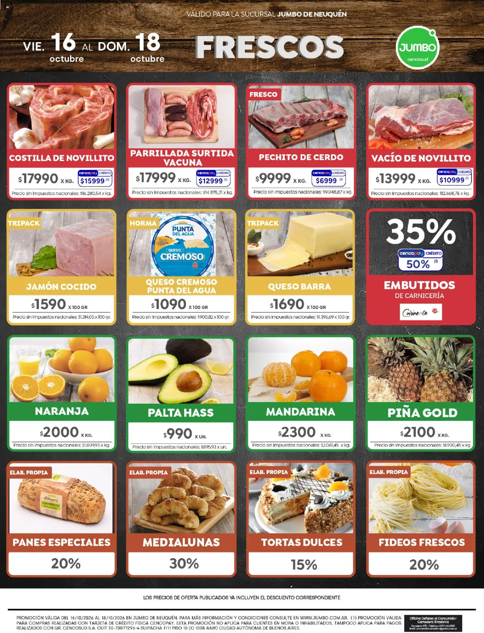 Jumbo - Ofertas | Neuquén │ válido desde el 16/10/2026 | Página: 8