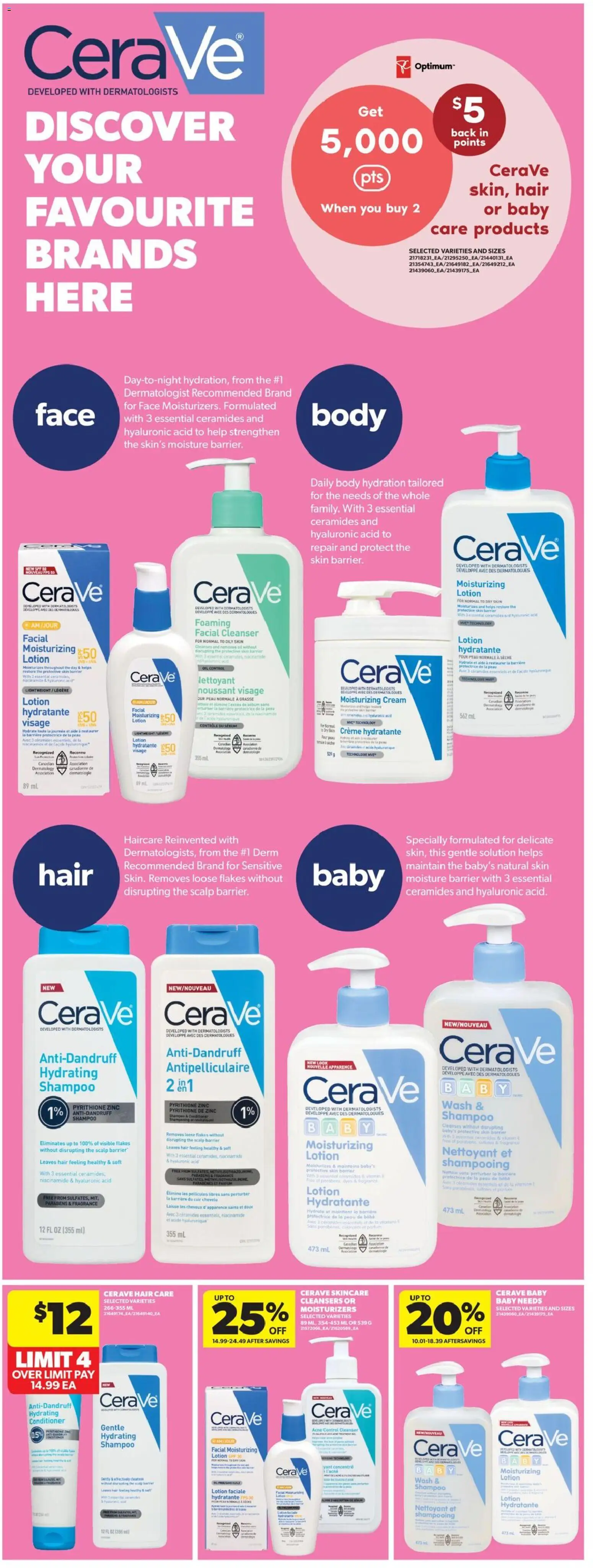 Real Canadian Superstore flyer valid from Aug 13, 2026 | Page: 35 | Products: Flakes, Fragrance, Shampoo, Oil