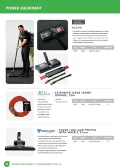 Preview of Clark Rubber Catalogue  - valid from 05.05.2025 | Page: 46 | Products: Socket, Water, Flooring, Weight
