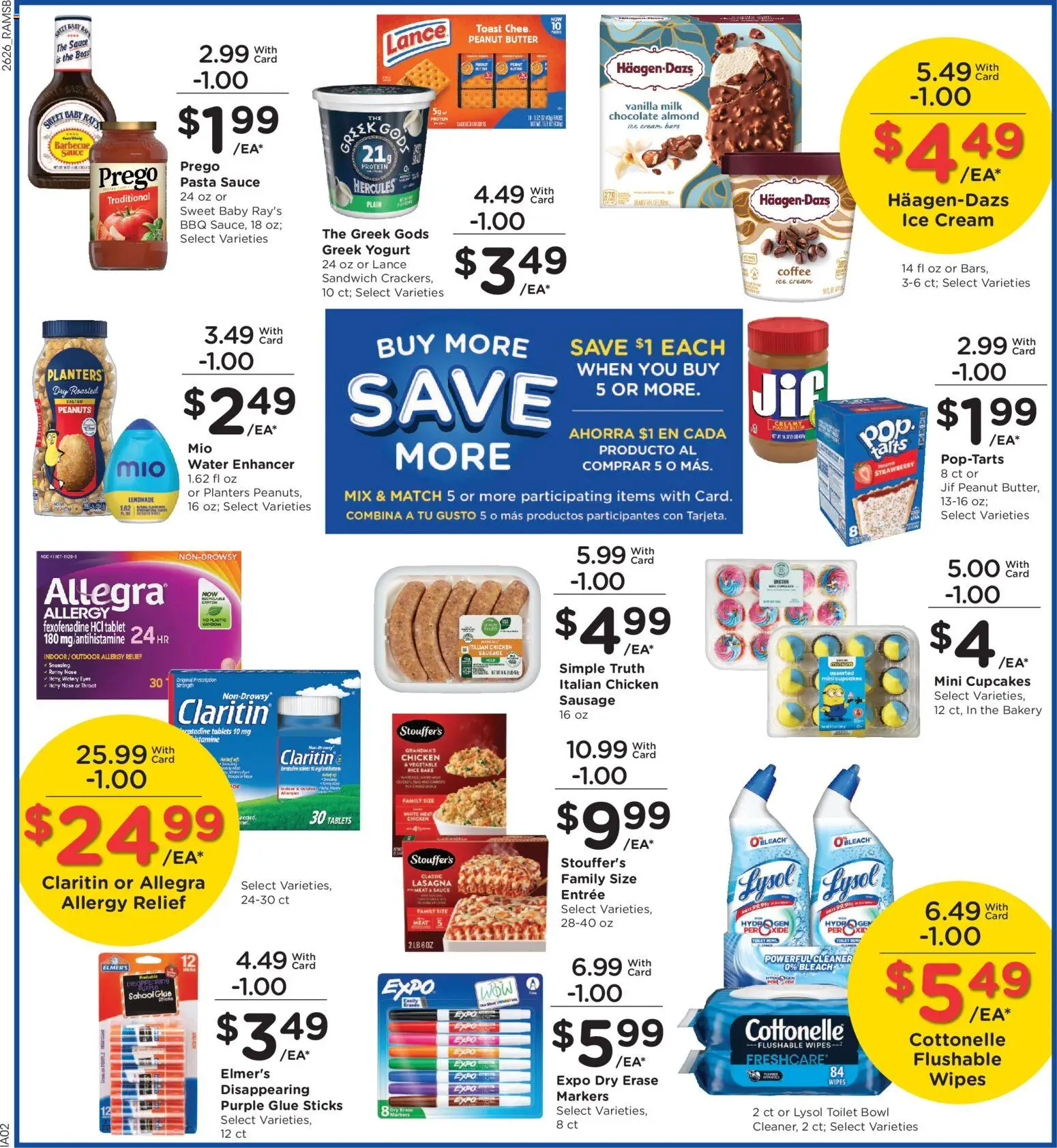 Ralphs Weekly Ad - valid from 07/29/2026 | Page: 7 | Products: Butter, Chocolate, Rice, Ice cream