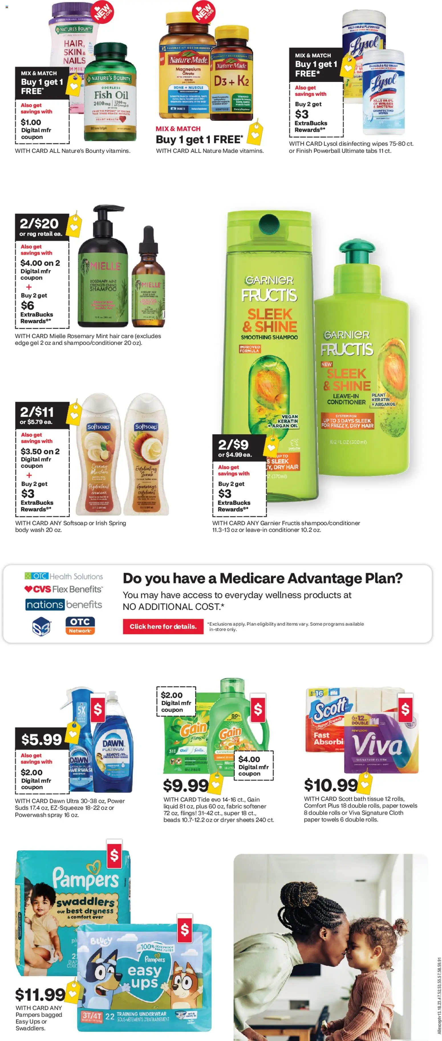 CVS Pharmacy Weekly Ad - TX - valid from 08/02/2026 | Page: 2 | Products: Vitamin, Fish Oil, Conditioner, Fish