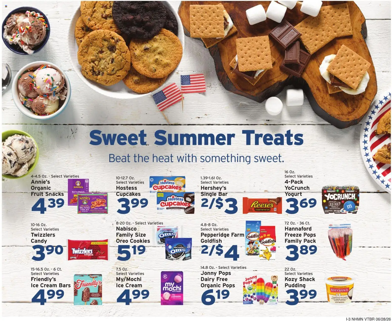 Hannaford Weekly Ad - valid from 06/28/2026 | Page: 12 | Products: Butter, Yogurt, Cream, Sugar