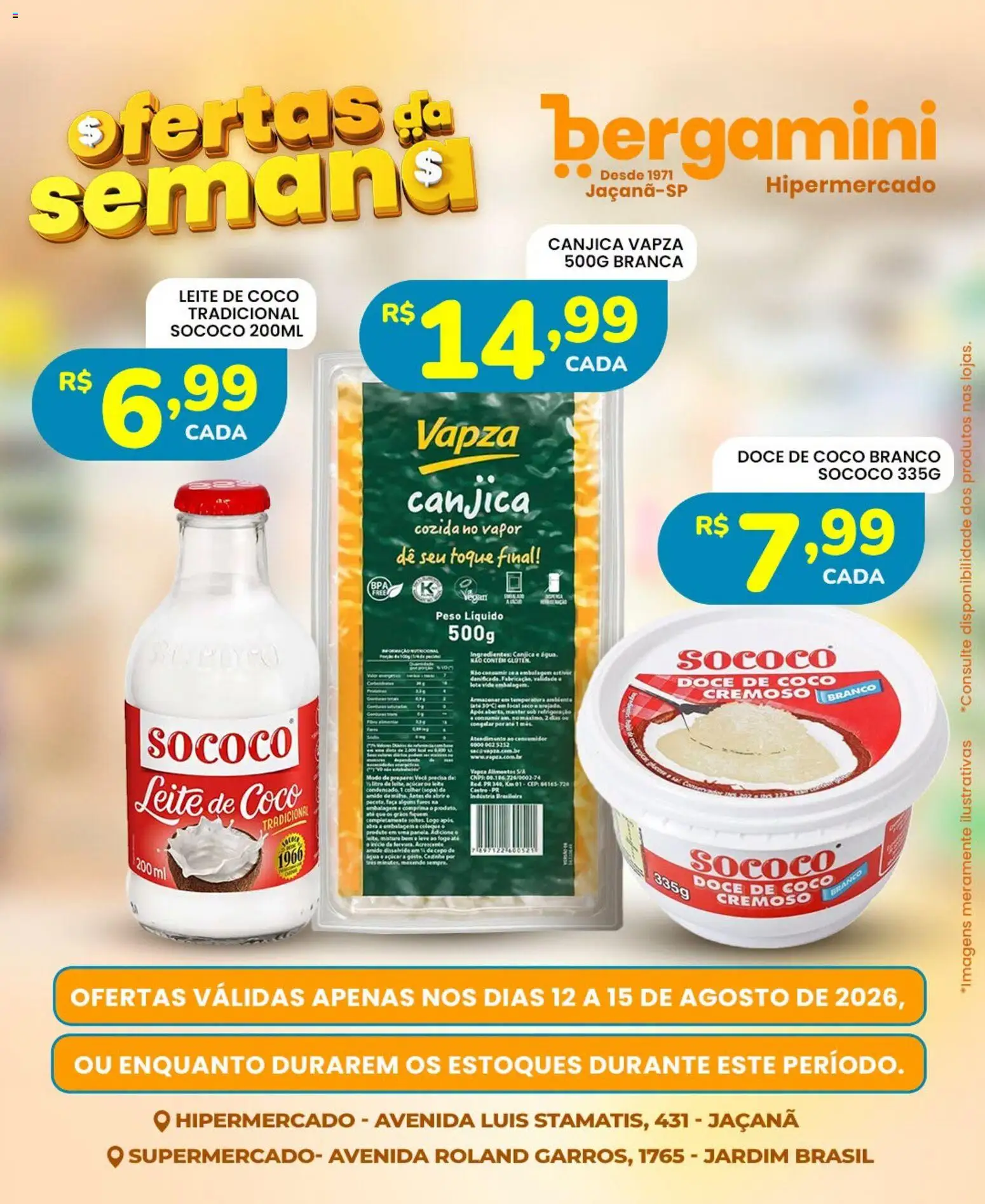 Supermercado Bergamini Folheto - válido de 12/08/2026 | Página: 24