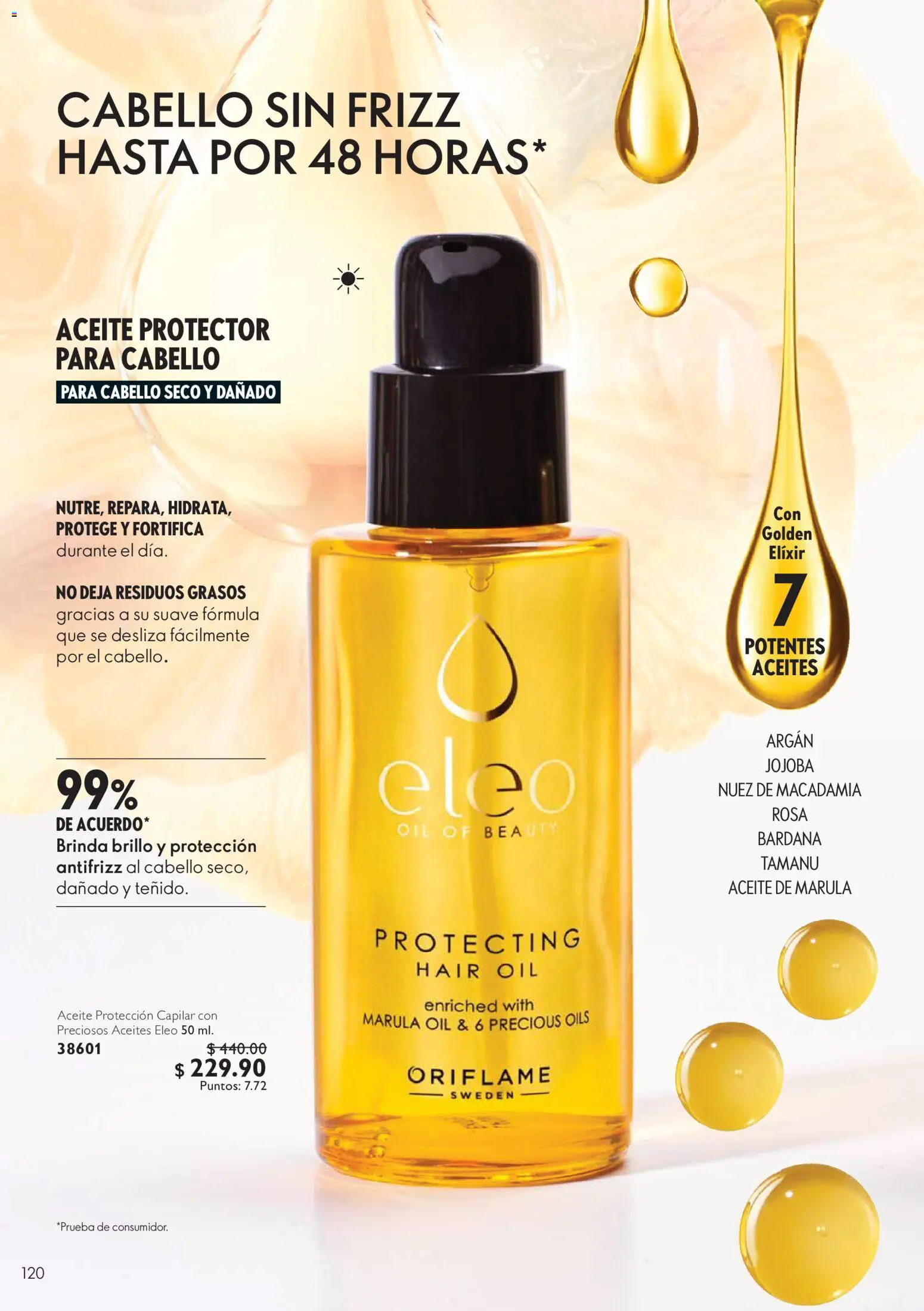 Nuevas ofertas de Oriflame válidas en toda la República Mexicana desde el 22/08/2026. ¡Encuentra las mejores ofertas en Oriflame campaña 12 2026! | Página: 120 | Productos: Aceite de coco, Cacao, Manteca de cacao, Body