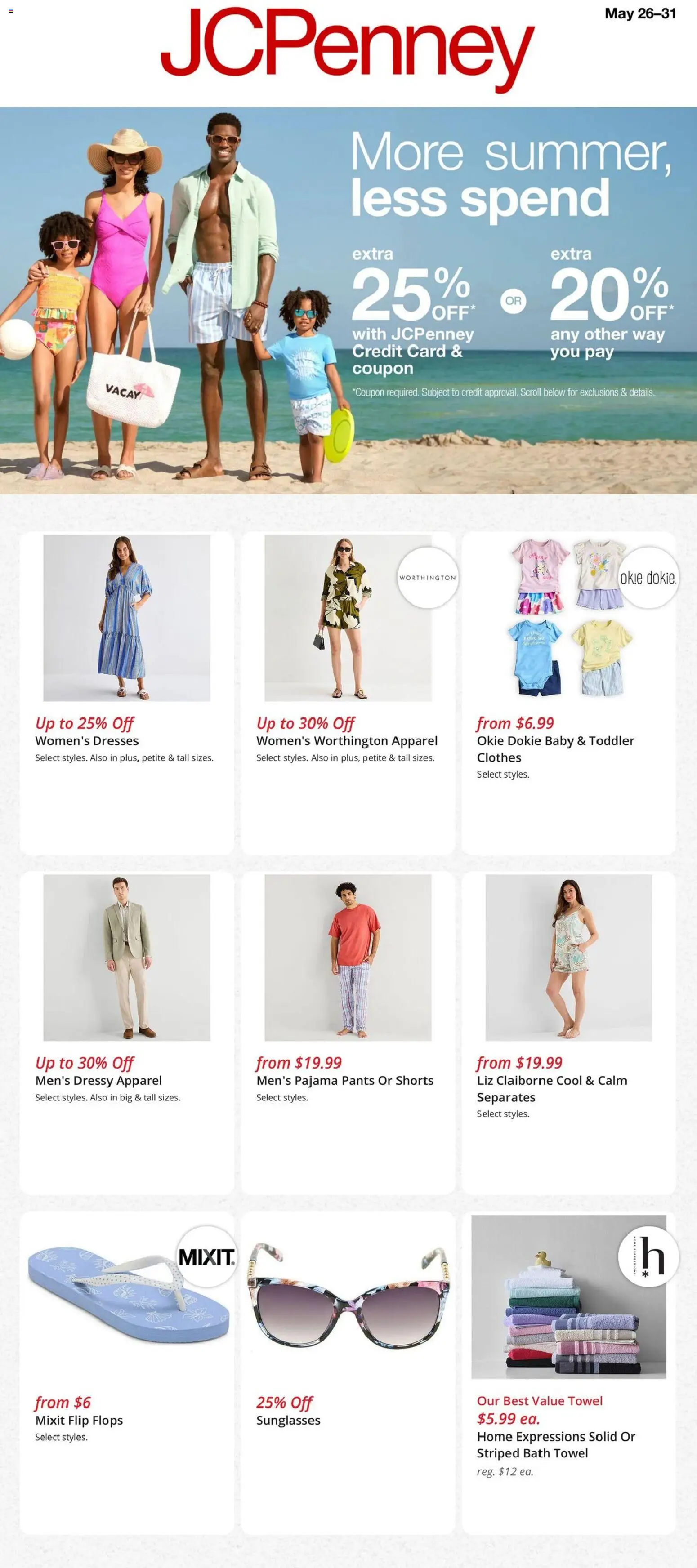 JCPenney Weekly Ad - valid from 26.05.2026 | Page: 1