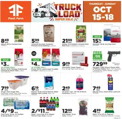 Preview of Mills Fleet Farm weekly ads valid from 10/15/2026