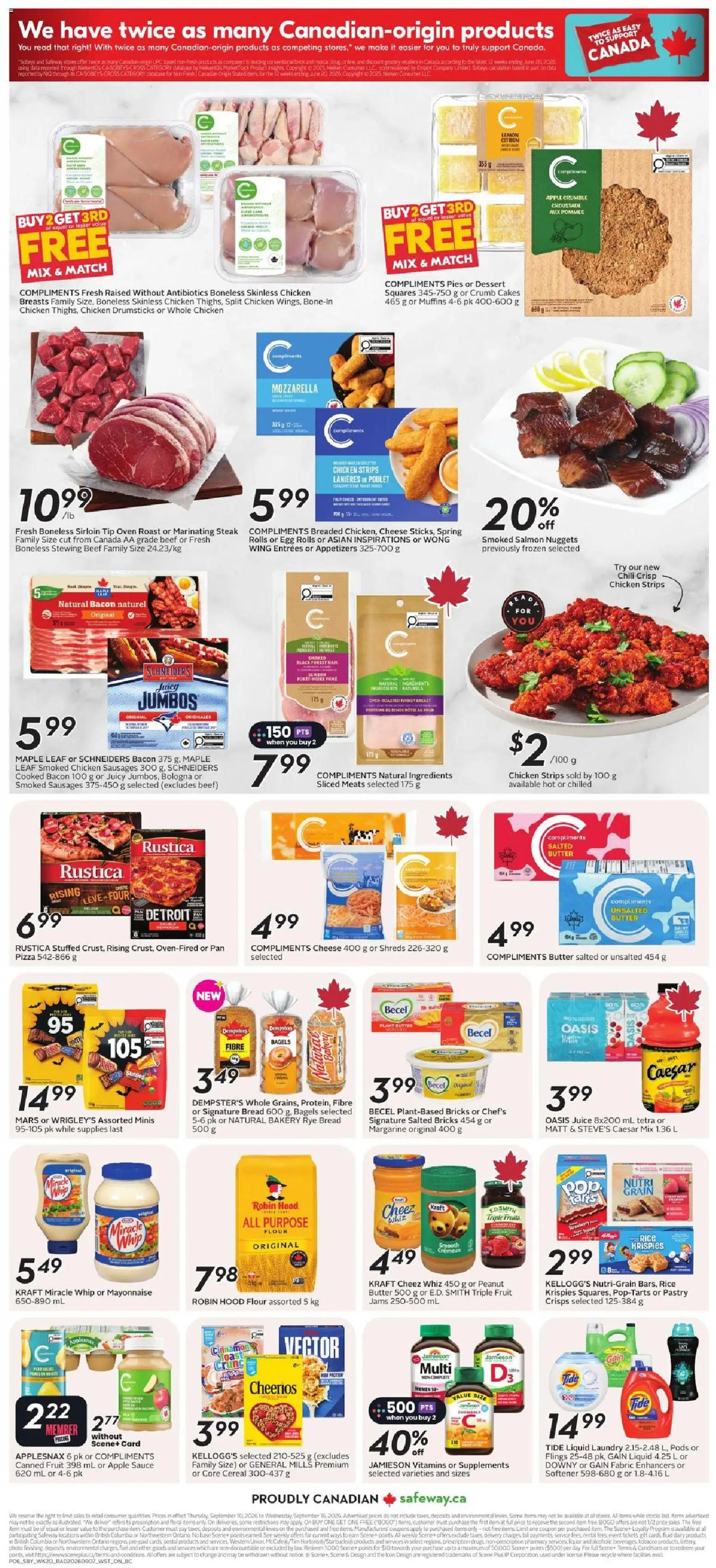 Safeway flyer valid from Sep 10, 2026 | Page: 4